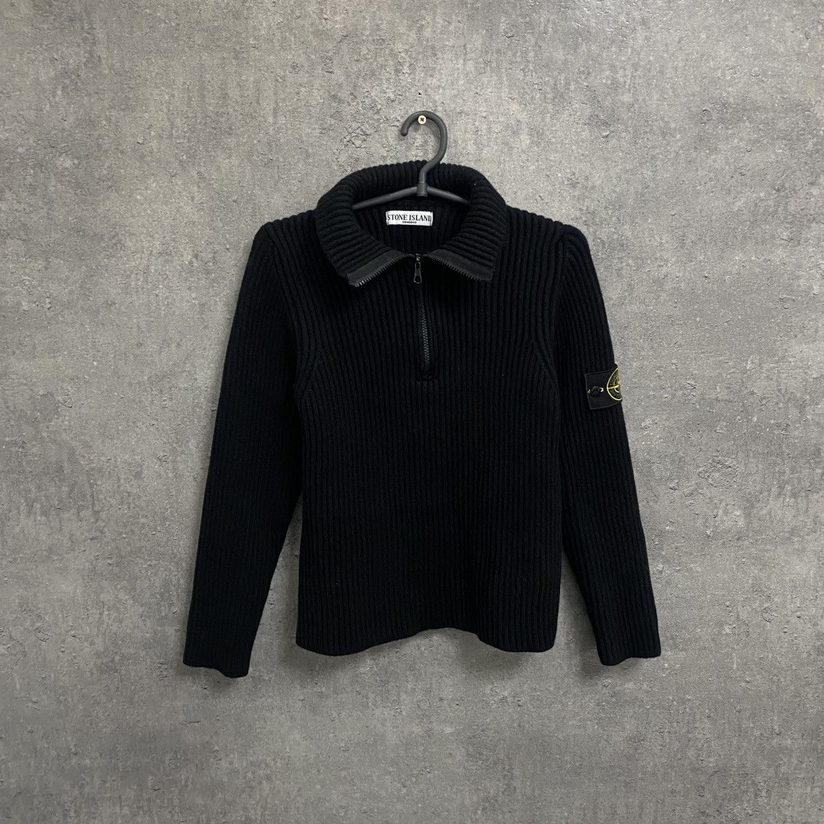 Stone Island Half Zip Sweater | Grailed