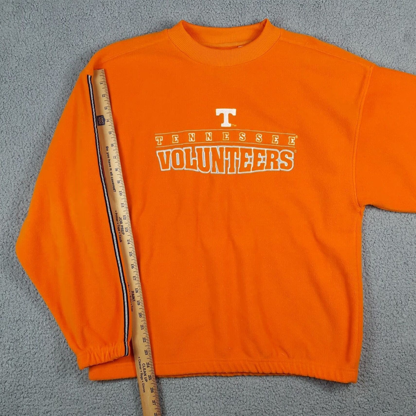 Vintage VINTAGE Y2K Tennessee Volunteers Orange Fleece Men's Large Pullover Crewneck Sweatshirt Size US L / EU 52-54 / 3 - 7 Thumbnail