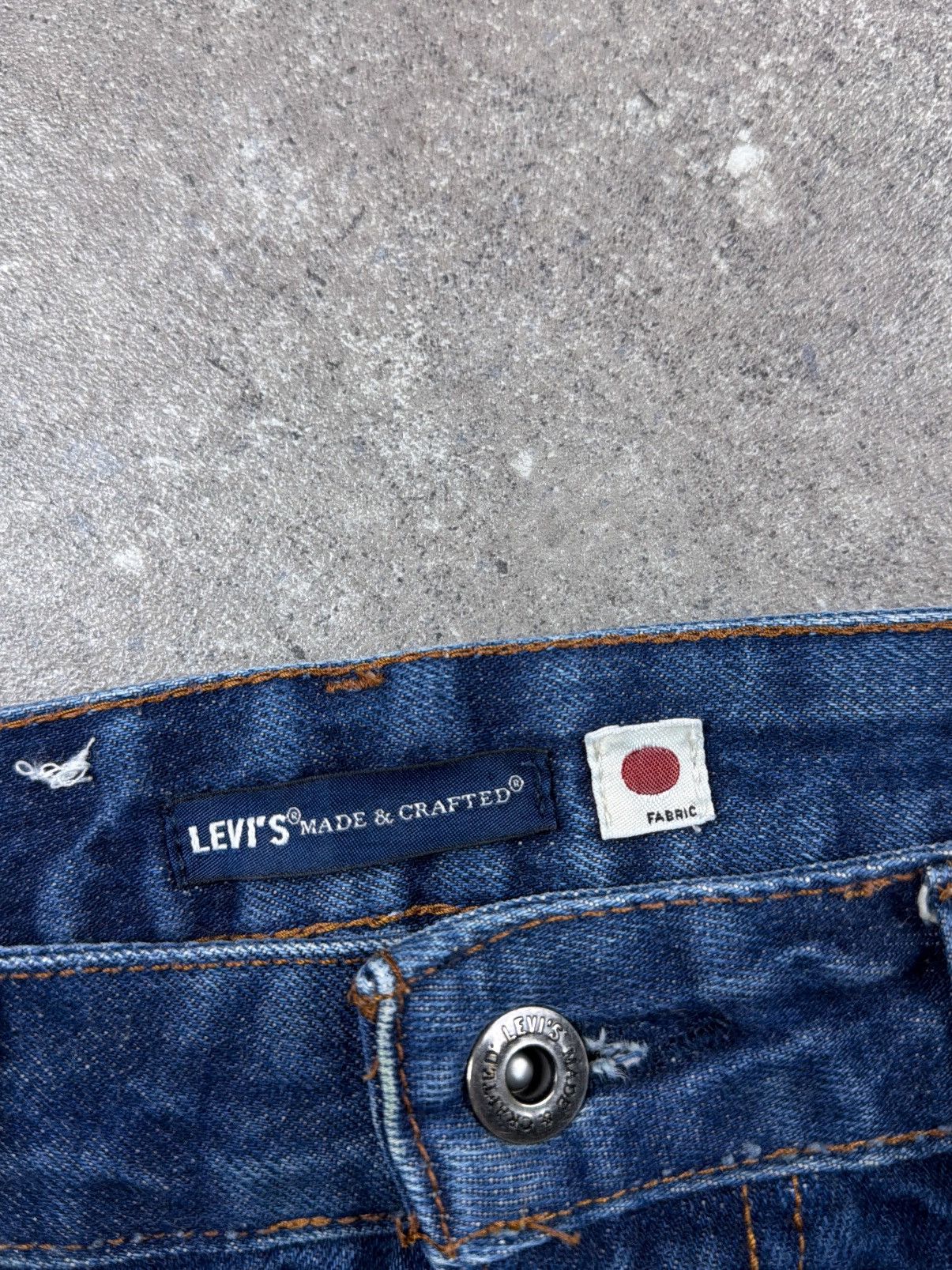 Levi's Made & Crafted Levi's Made & Crafted Draft Wide Taper selvedge denim Jeans Size US 30 / EU 46 - 3 Thumbnail