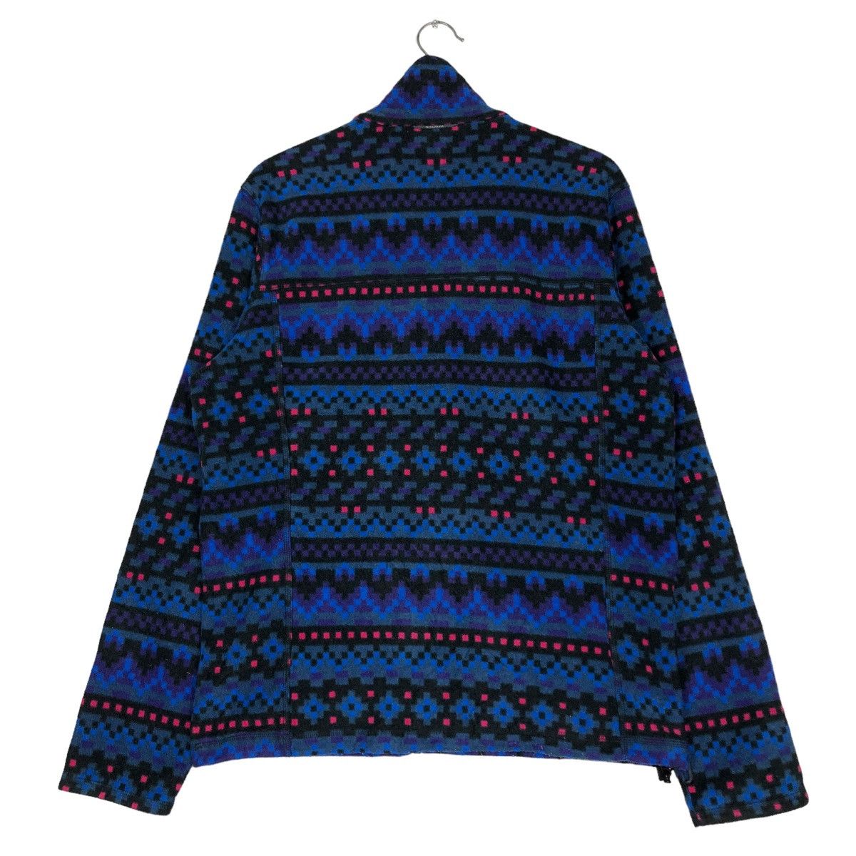 Japanese Brand 🔥VINTAGE FLEECE JACKET AZTEC NATIVE NAVAJO COLUMBIA Size US L / EU 52-54 / 3 - 8 Thumbnail
