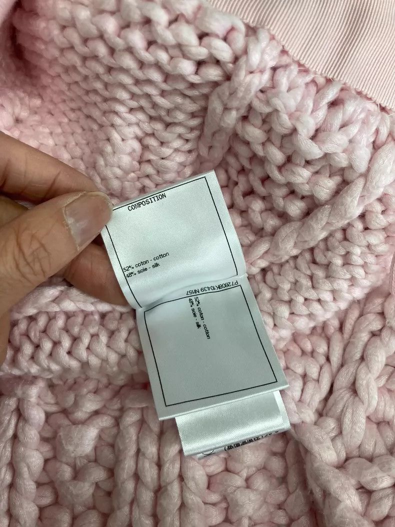 Chanel Chanel Pink thick knitted skirt Size 25" / US 0 / IT 36 - 7 Thumbnail