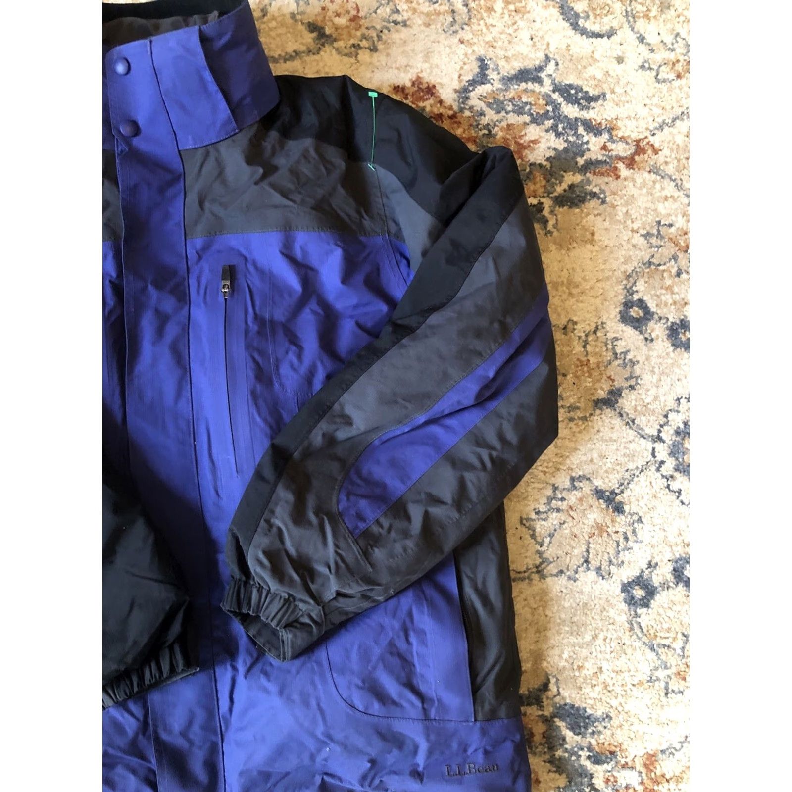 Vintage VINTAGE L.L. Bean Jacket Mens L Blue Ski 3-in-1 Full Zip Mid-Length Nylon Water Resistant Wind-Resistant Pockets Zipped Pockets Removable Lining Size US L / EU 52-54 / 3 - 4 Thumbnail