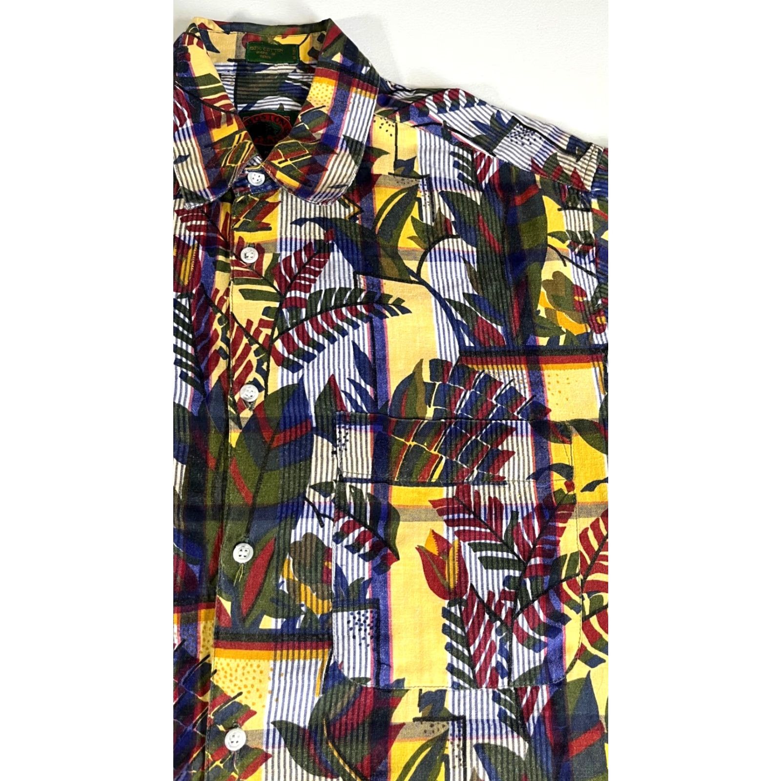 Etro VINTAGE Boston Traders Button-Up Shirt Short Sleeve Floral Hawaiian Retro Sz M Men Size US M / EU 48-50 / 2 - 6 Thumbnail
