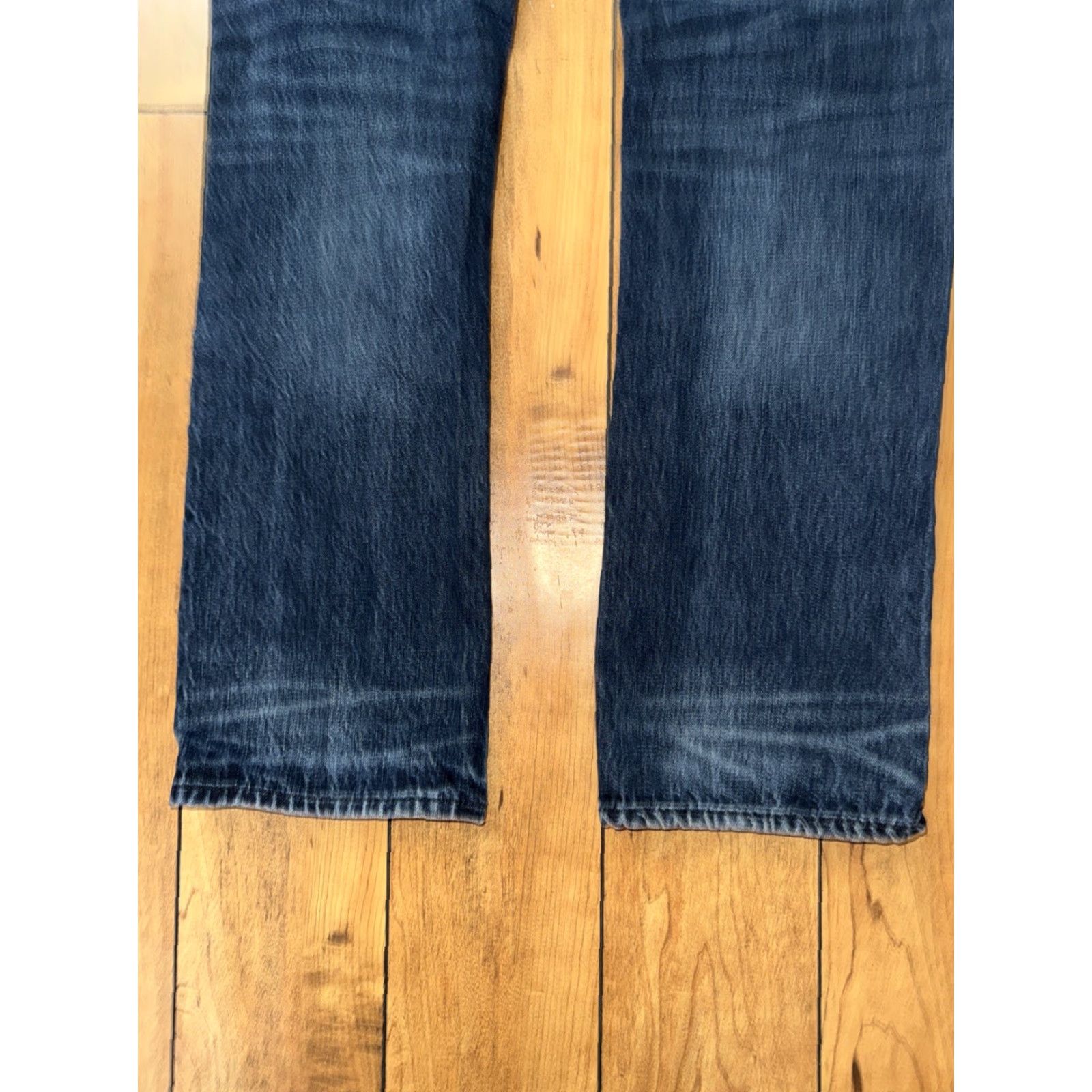 Denime Bullhead Denim Jeans Men’s 32x30 Slim Fit Dark Wash Stretch Low Rise Size US 32 / EU 48 - 8 Thumbnail