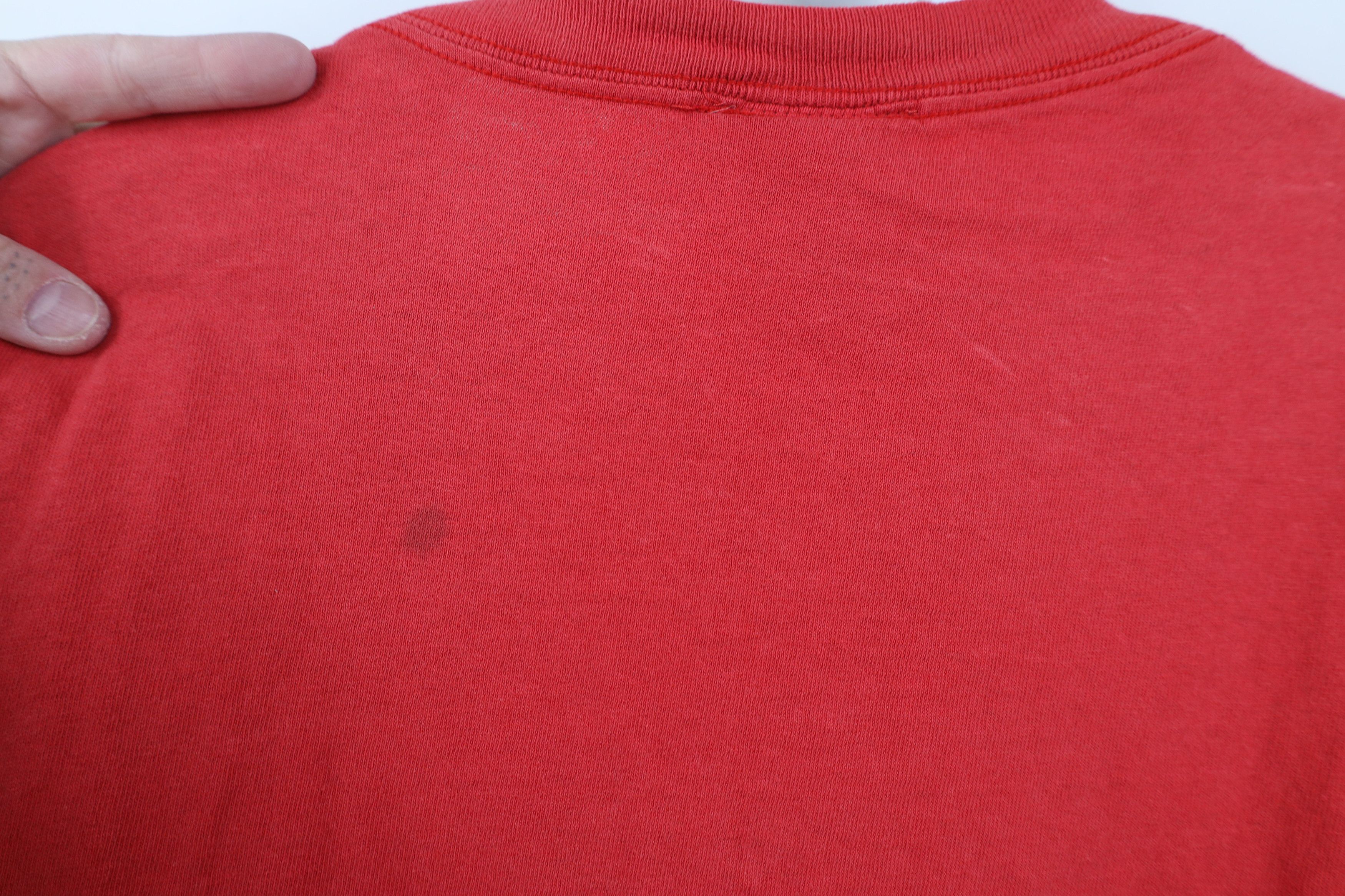 Adidas Vintage Y2K Adidas Boston Red Sox Baseball T-Shirt Red Size US XXL / EU 58 / 5 - 15 Thumbnail