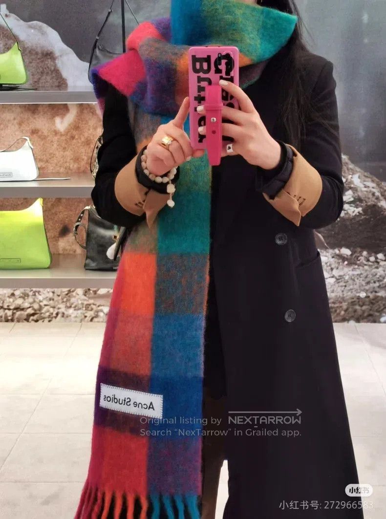 Acne Studios Acne Studios Rainbow Scarf Size ONE SIZE - 3 Thumbnail