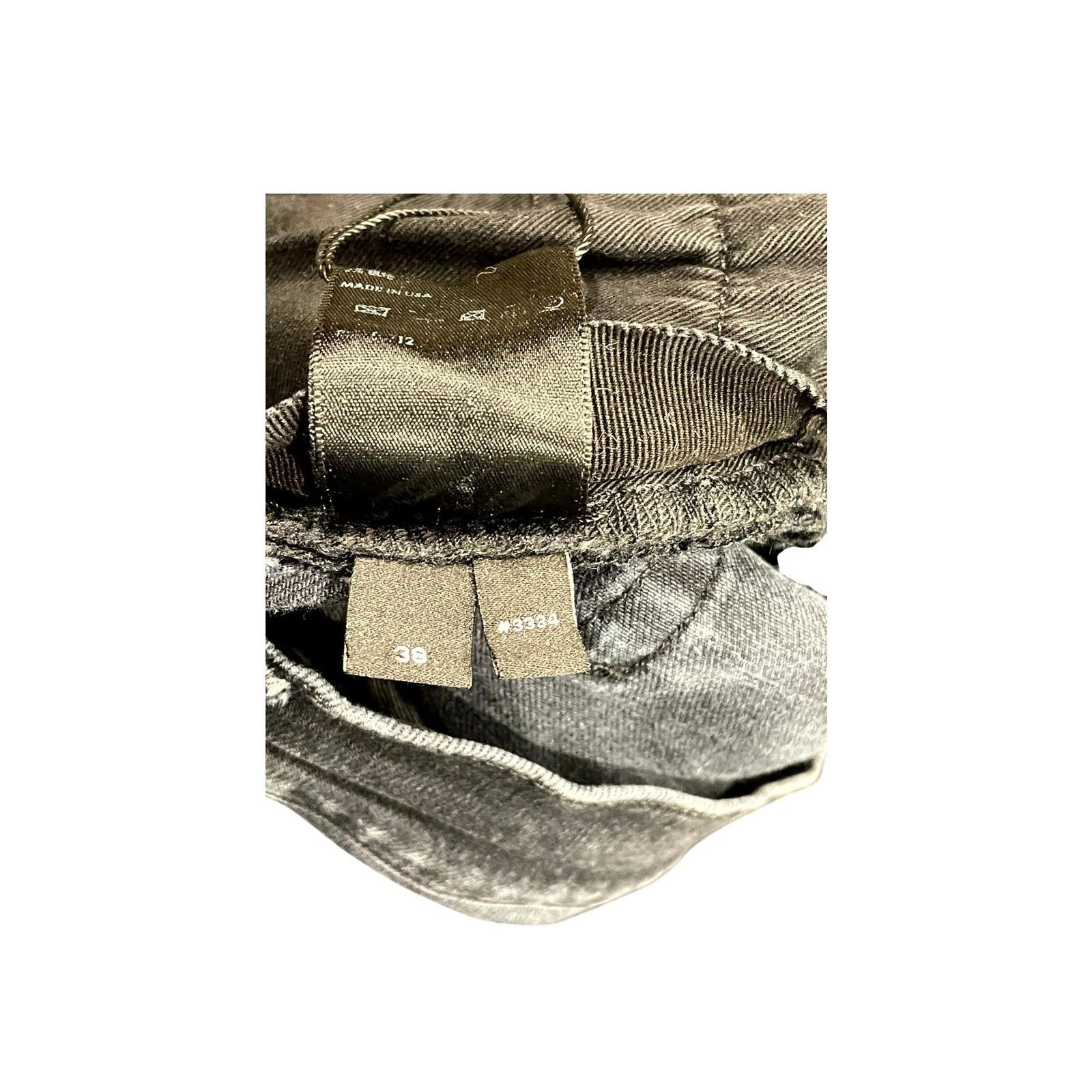 Amiri Amiri Plaid Thrasher Patch (Repaired) Black Wash Jeans Size US 38 / EU 54 - 8 Thumbnail