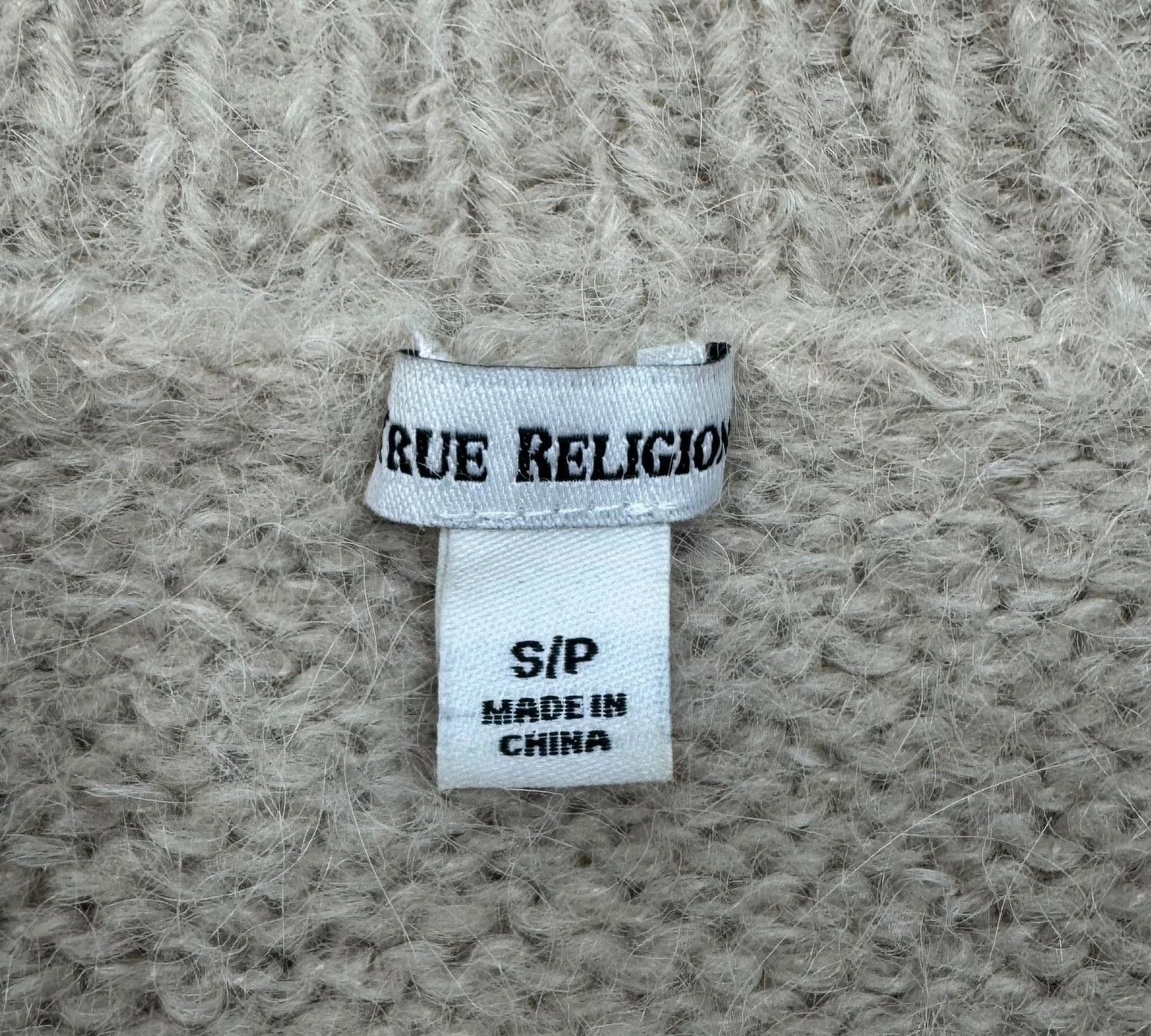 True Religion True Religion Striped Mohair Knit Sweater Mock Neck size S Size S / US 4 / IT 40 - 9 Thumbnail