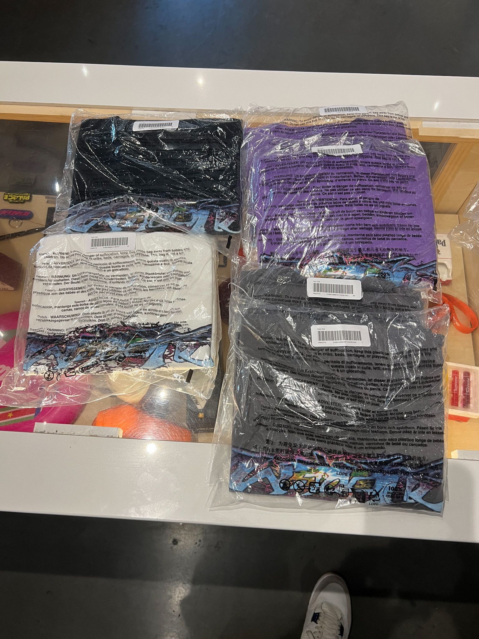 Supreme Supreme Tag Tee Black • XL Size US XL / EU 56 / 4 - 3 Thumbnail
