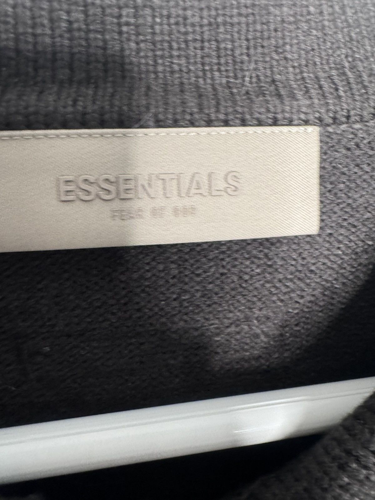 Fear of God Fear of God ESSENTIALS Knit Polo Black Size US XL / EU 56 / 4 - 7 Thumbnail