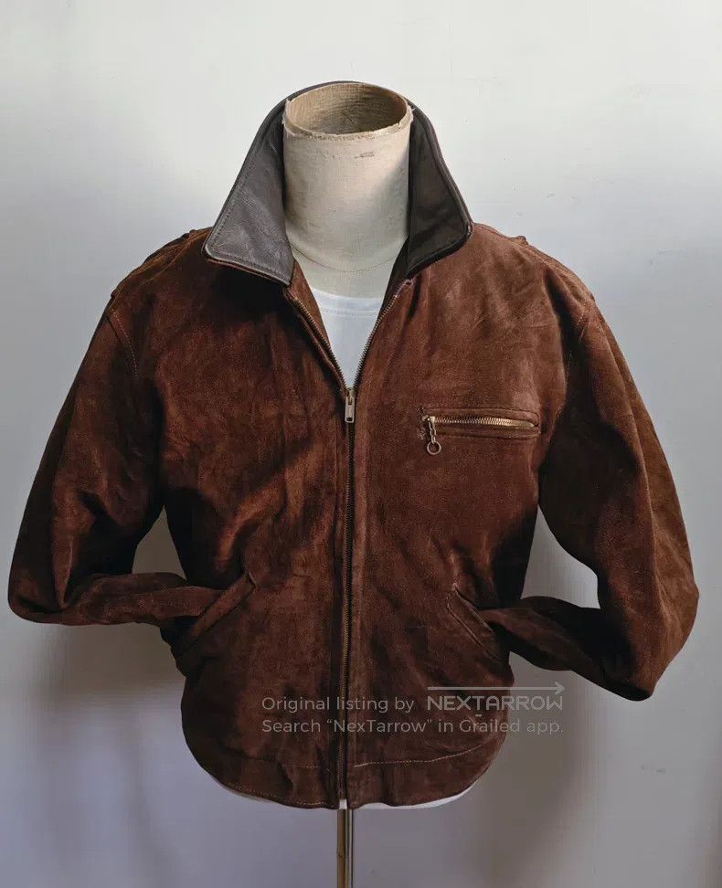 Other Casual leather jacket ~ suede Size US L / EU 52-54 / 3 - 1 Thumbnail