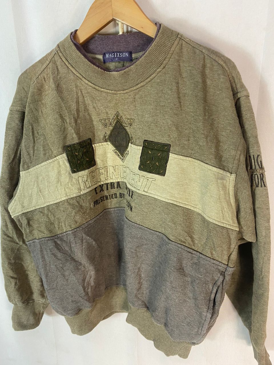 Japanese Brand Magixson spellout sweatshirt Size US M / EU 48-50 / 2 - 2 Thumbnail