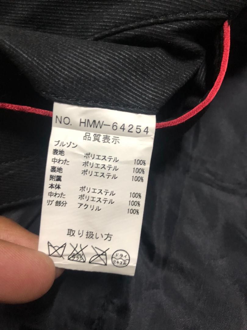 Playboy Coat zipper Button Jacket Multipocket