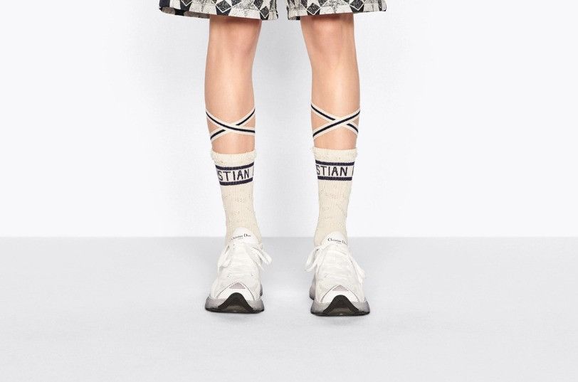 Dior o1w1db11225 KCK337 Vibe Low-Top Sneakers in White Size US 6 / IT 36 - 6 Thumbnail