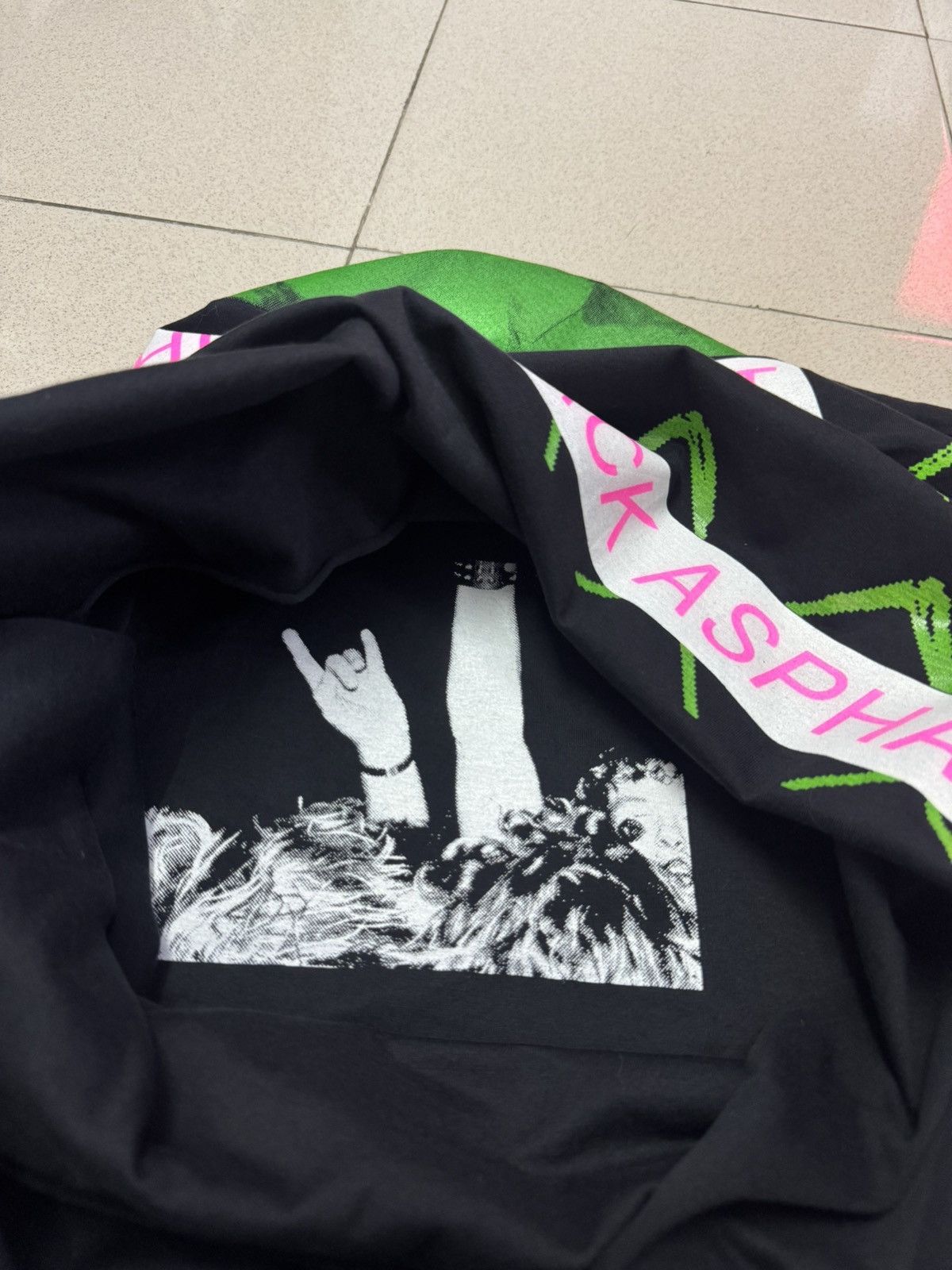 Raf Simons RAF SIMONS SS2003 CONSUMED WHITE BLACK ASPHALT SHIRT Size US M / EU 48-50 / 2 - 4 Thumbnail