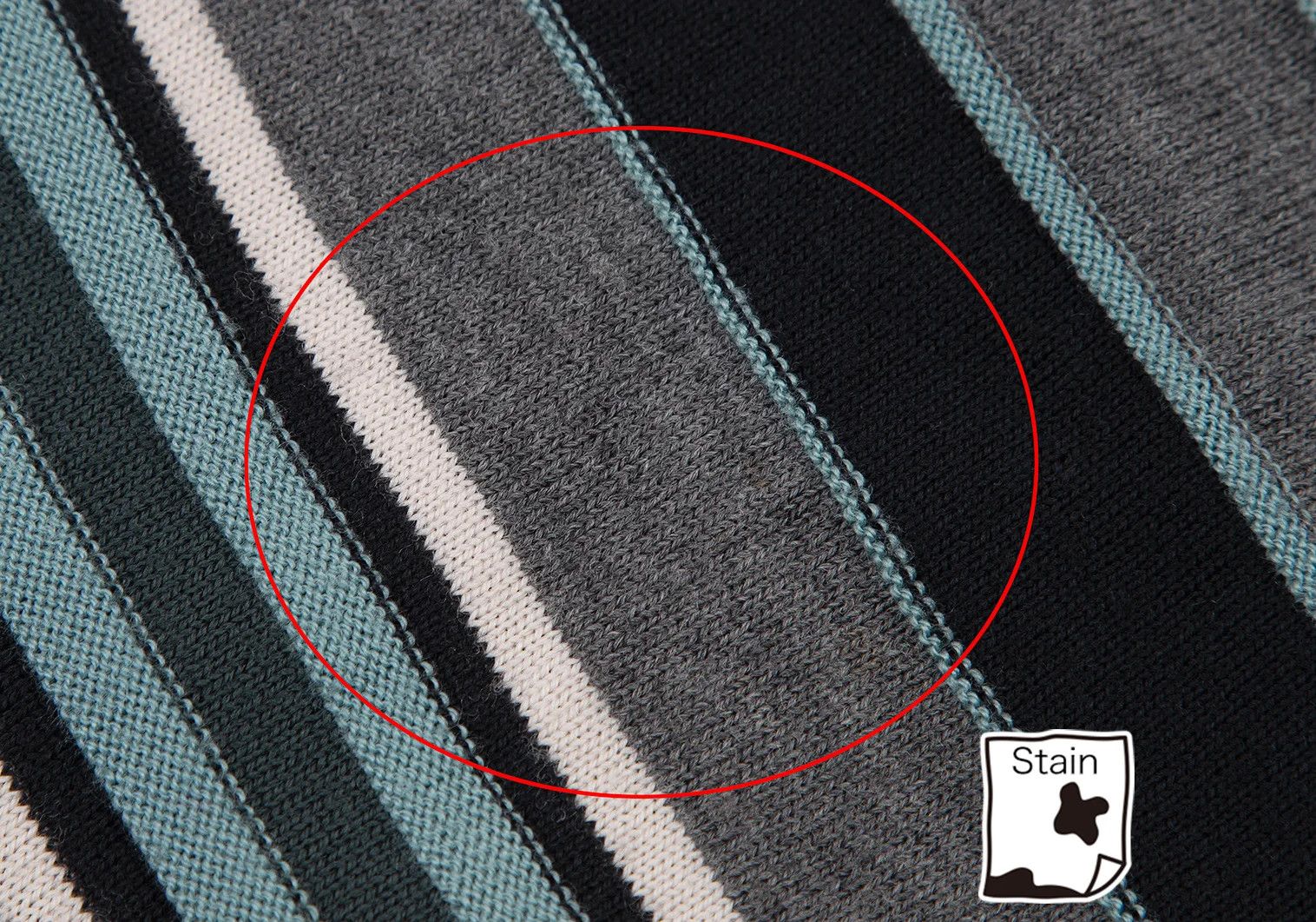 Etro Wool Stripe V-Neck Knit Vest in Gray and Navy XXL Size US XXS / EU 40 - 3 Thumbnail