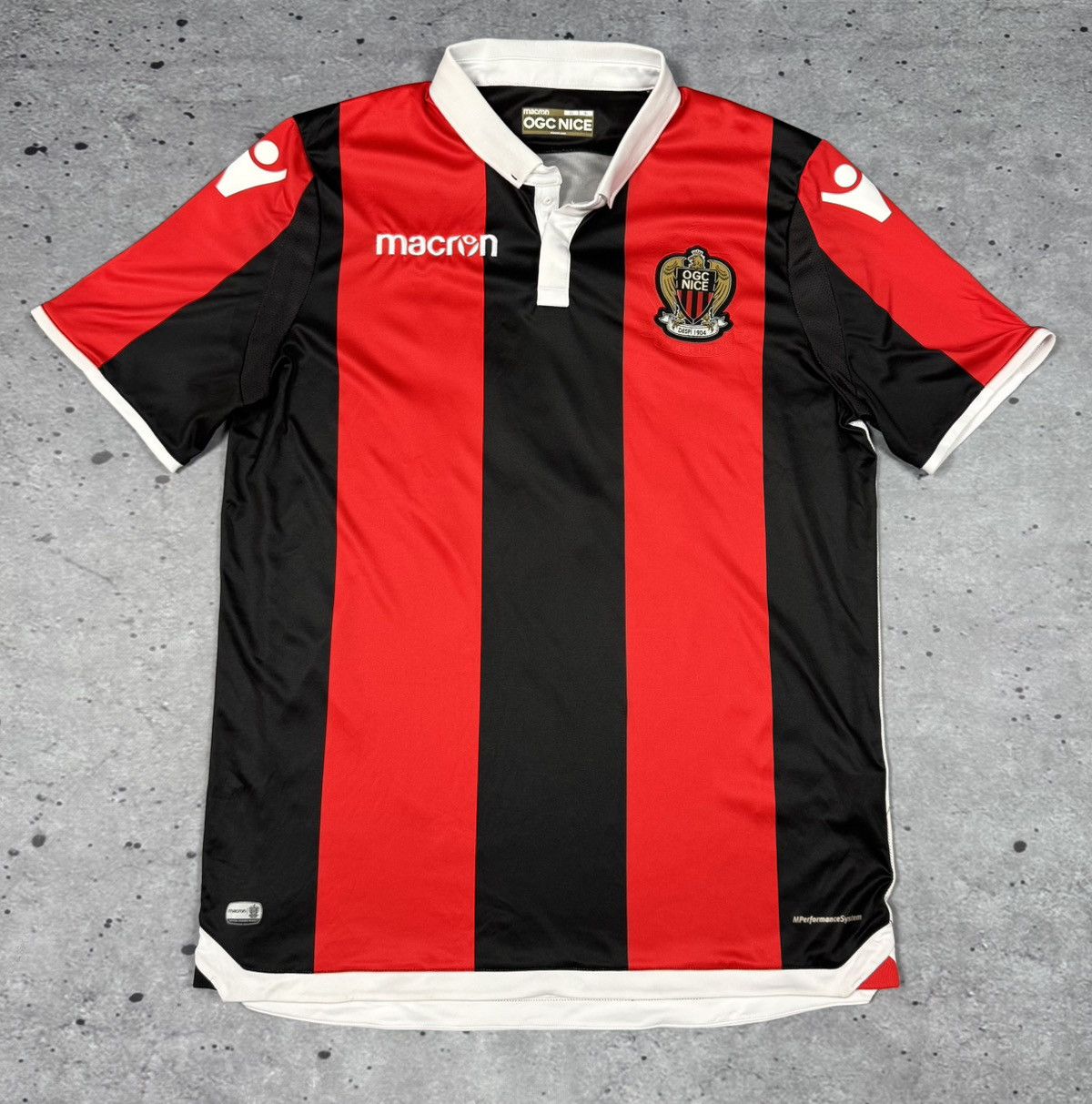 Macron Ogc Nice Macron 2017-2018 Football Jersey Size US XL / EU 56 / 4 - 2 Thumbnail