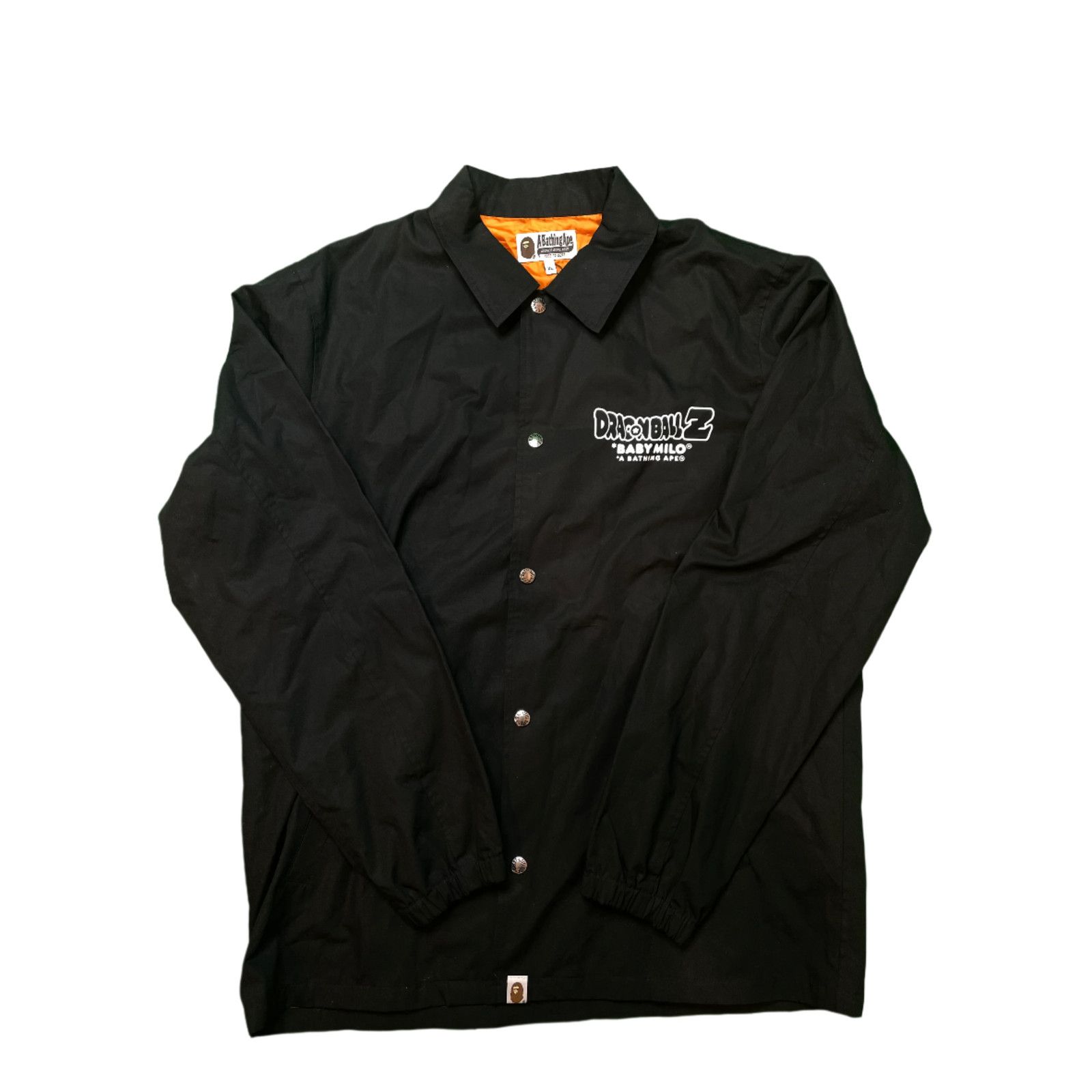 BAPE x Dragon Ball Black Button Black & Orange Shirt Jacket