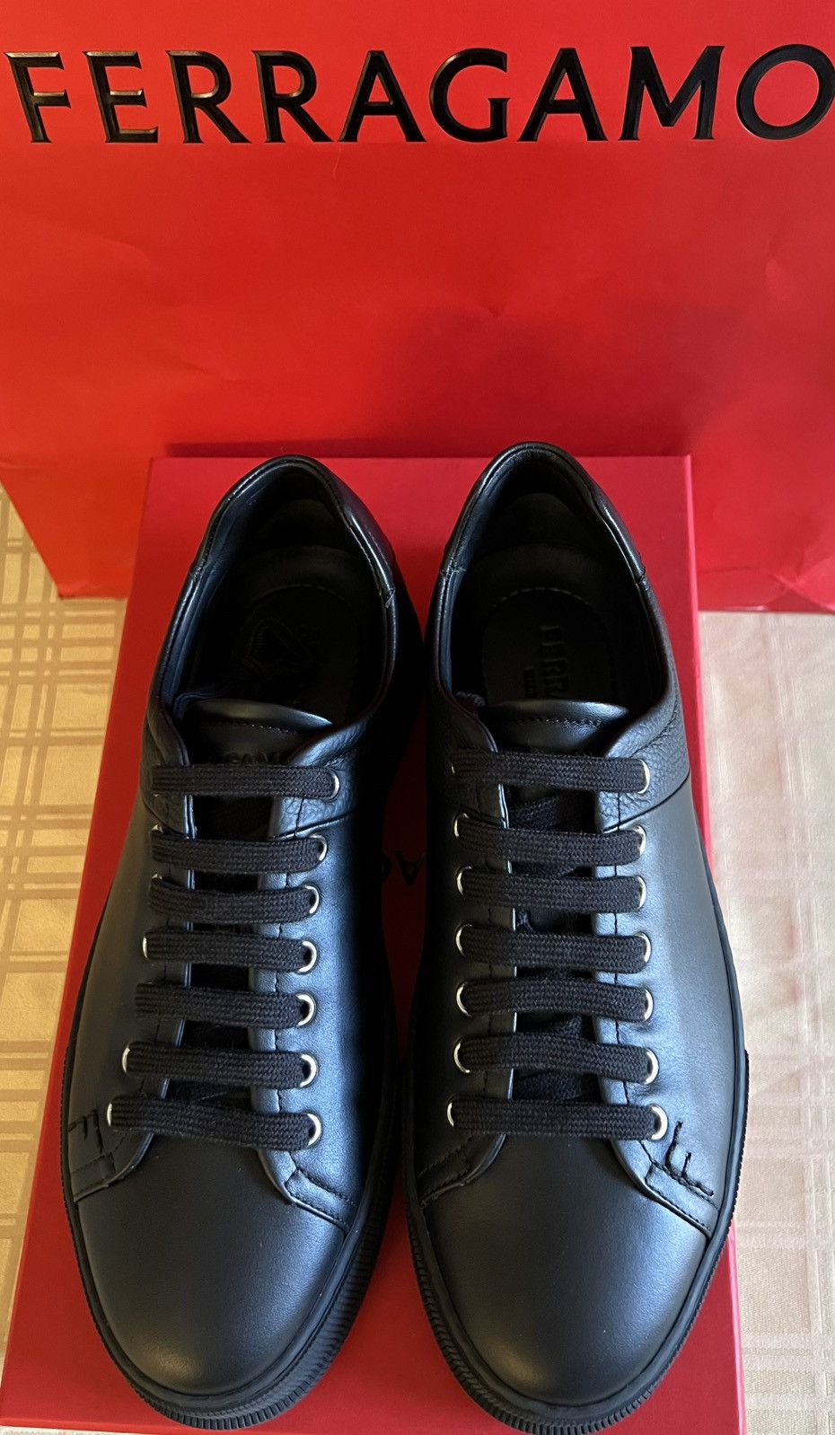 Salvatore Ferragamo Clayton Low cut sneaker Size US 7.5 / EU 40-41 - 10 Thumbnail