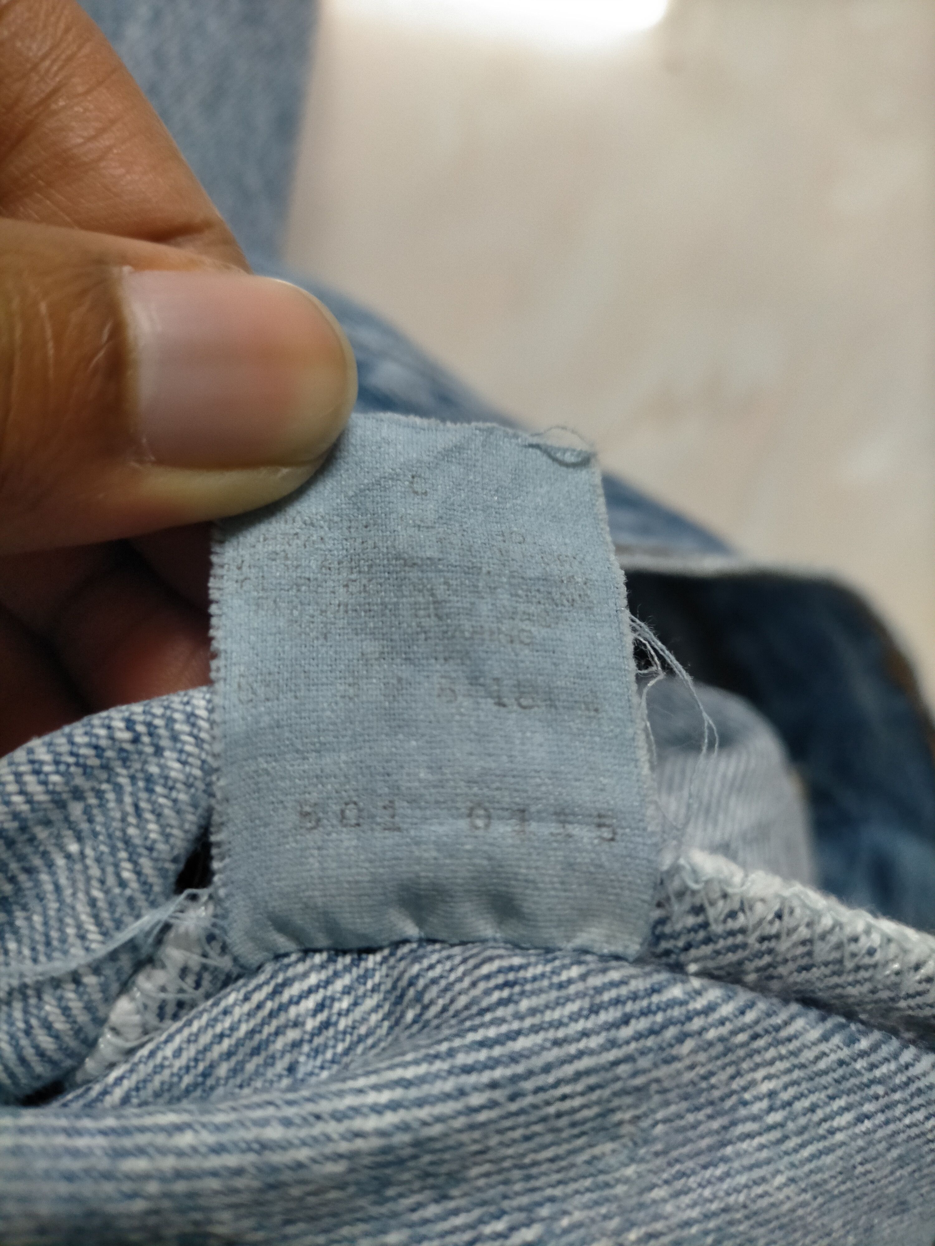 Levi's Vintage Clothing 🔥 Vintage 80s Levis 501 Stamp 552 Washed Jeans Size US 31 - 6 Thumbnail