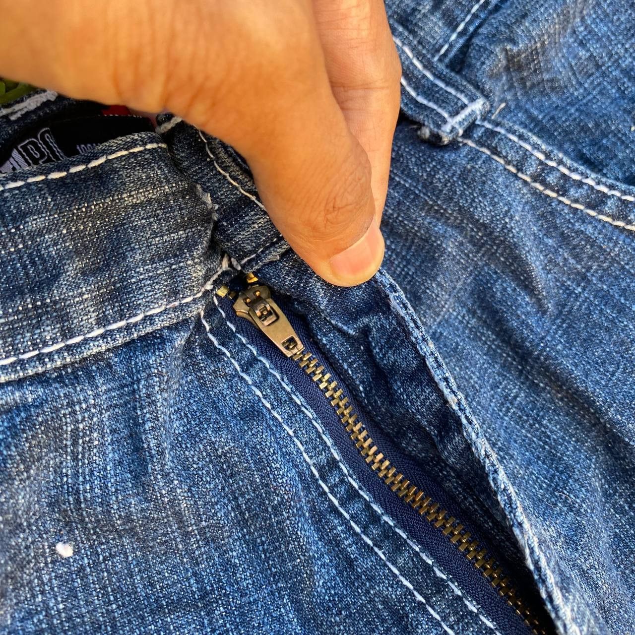 If Six Was Nine × Le Grande Bleu (L.G.B.) × Southpole Vintage Southpole Loose Fit Denim Jeans Size US 30 / EU 46 - 6 Thumbnail