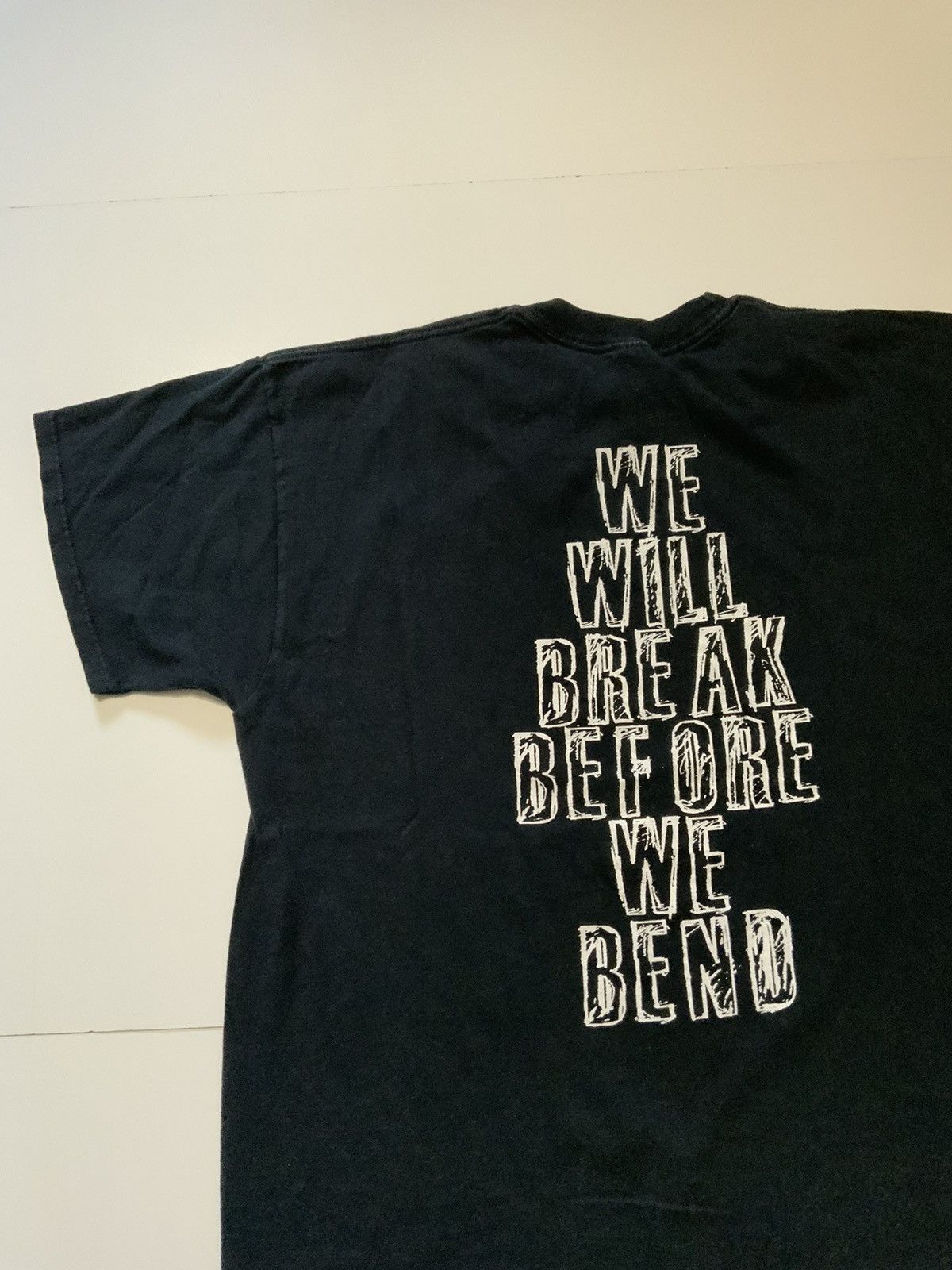 Band Tees XSIJX Yucaipa Hardcore We Will Break Before We Bend T-Shirt Size US XL / EU 56 / 4 - 4 Thumbnail