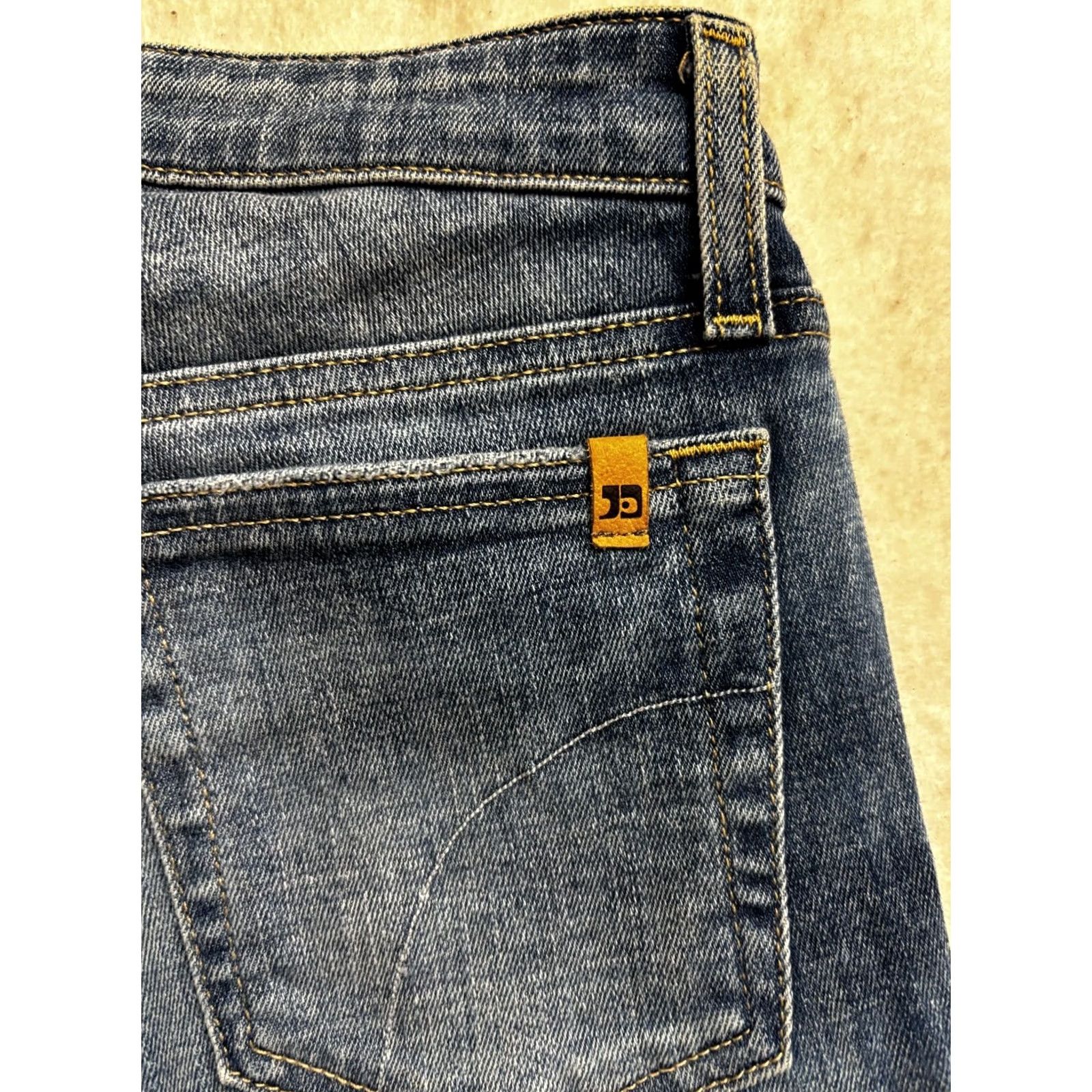 Vintage Joes Jeans Skinny Ankle Blue Denim Distressed Raw Hem Stretch Womens 26 (28x28) Size 26" / US 2 / IT 38 - 4 Thumbnail