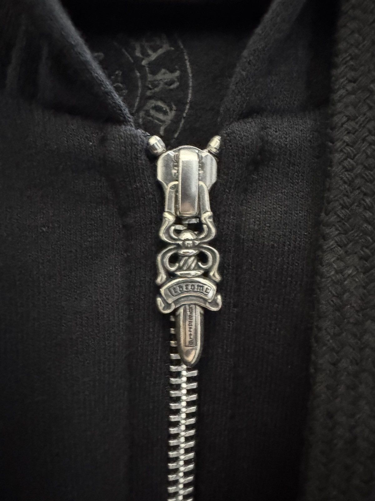 Chrome Hearts Chrome hearts logo zip hoodie Size US XXL / EU 58 / 5 - 3 Thumbnail