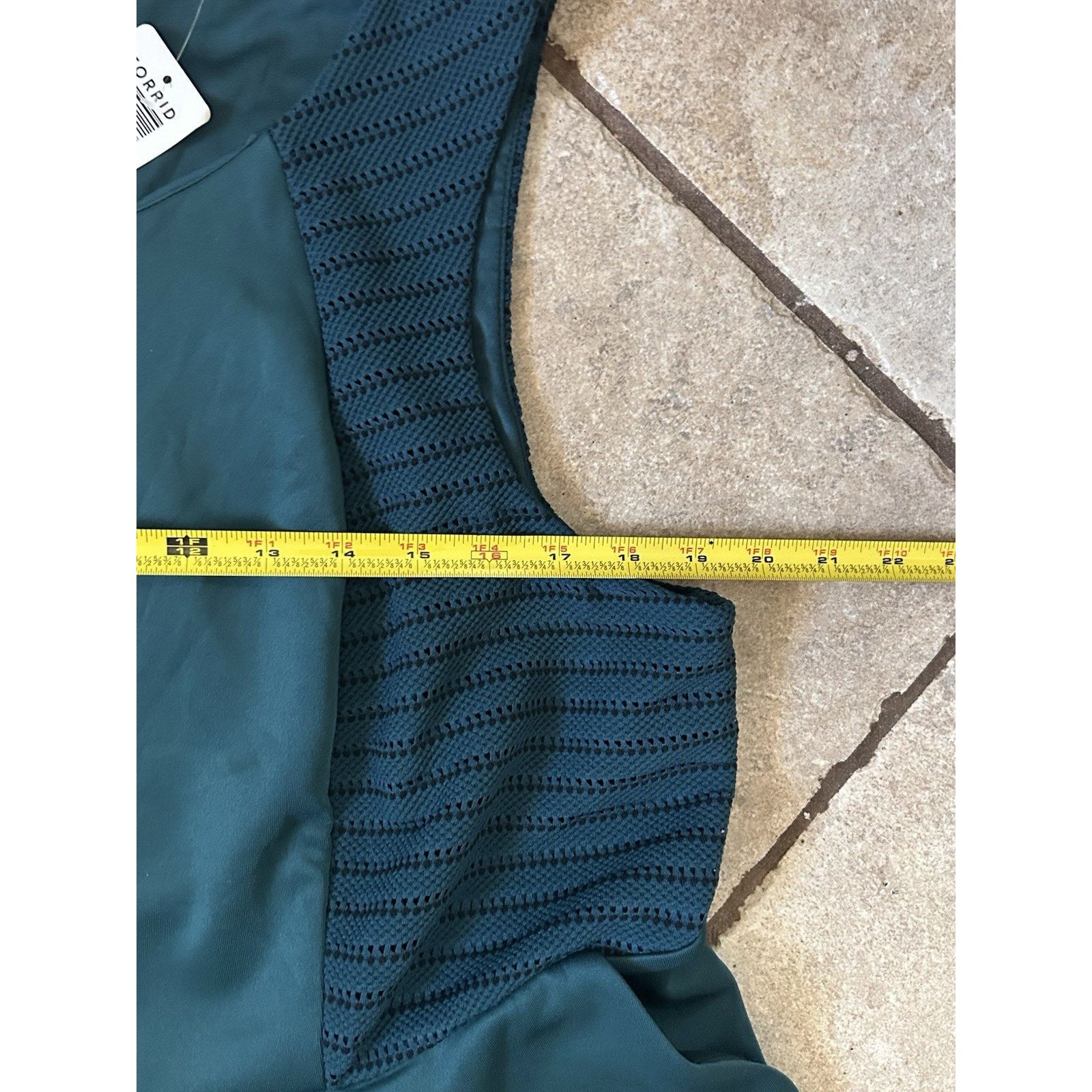 Other Torrid Fit And Flare Teal Green Dress 18 NWT Pockets Size XXL / US 16-18 / IT 52-54 - 5 Thumbnail