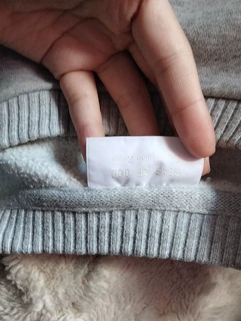 Fear of God Fear of God Co-branded crewneck loose sweatshirt Size US M / EU 48-50 / 2 - 7 Thumbnail