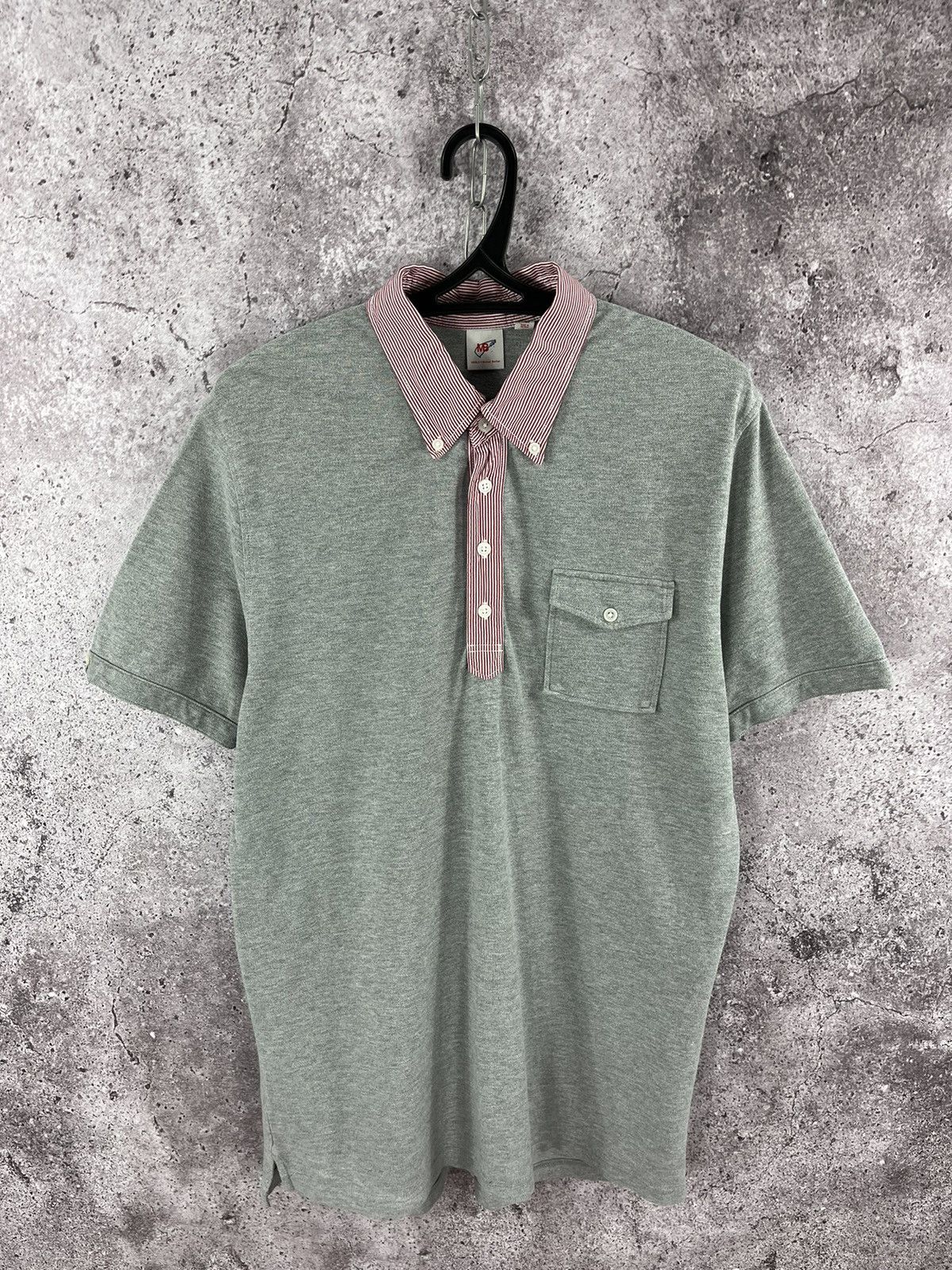 Michael Bastian Michael Bastian & Uniqlo Polo Tee Grey Street Style Size XL Size US XL / EU 56 / 4 - 1 Thumbnail