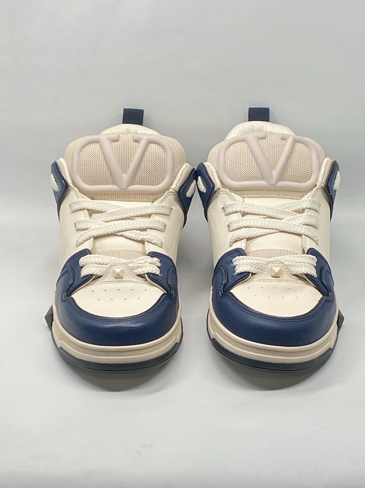 Valentino Valentino Garavani Leather Sneakers size 45/us size 12 Size US 12 / EU 45 - 2 Thumbnail