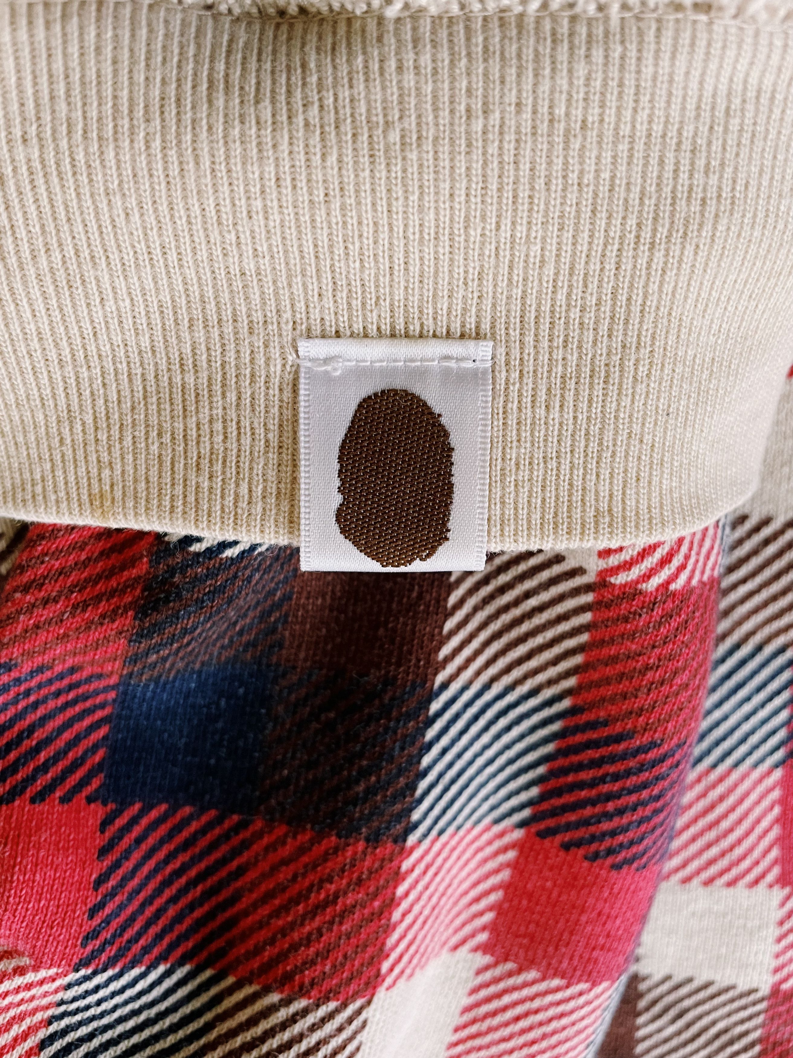 Bape Vintage Y2K Bape A Bathing Ape Checkered Full zip Hoodie Size US M / EU 48-50 / 2 - 7 Thumbnail