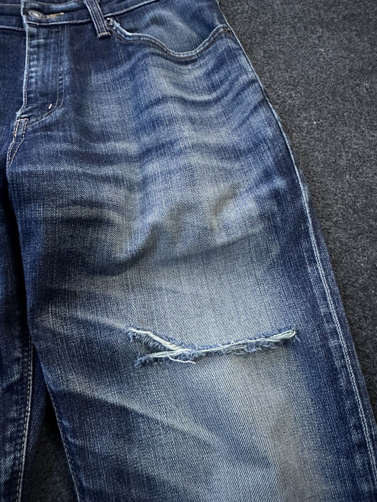 Edwin Vintage Edwin 503 Tokyo Fade Washed Denim 32x29 D294 Size US 32 / EU 48 - 4 Thumbnail