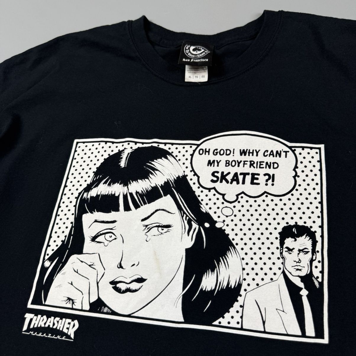 Thrasher Trashier T-Shirt Comics Big Logo Size US XL / EU 56 / 4 - 4 Thumbnail