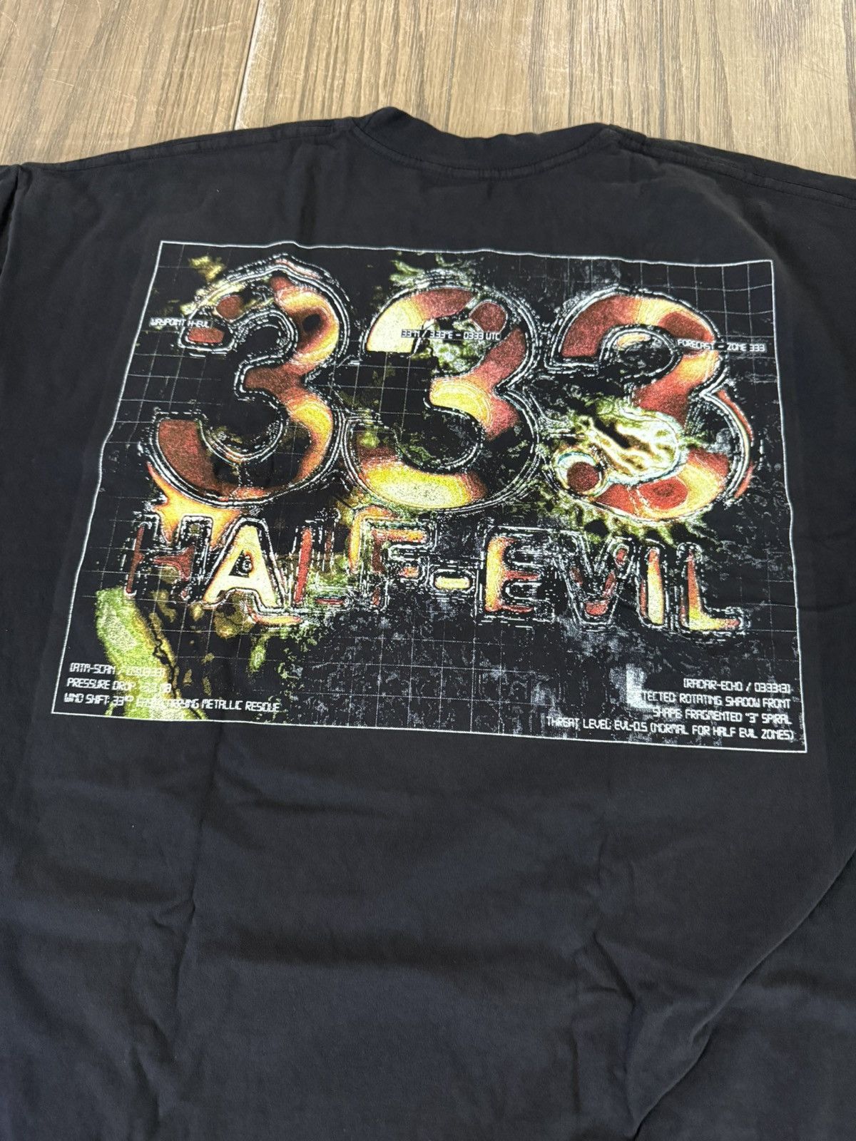 Half Evil ⚡️ Half Evil 333 Heatwave Tiny Logo Tee 2XL XXL ⚡️ Size US XXL / EU 58 / 5 - 2 Thumbnail