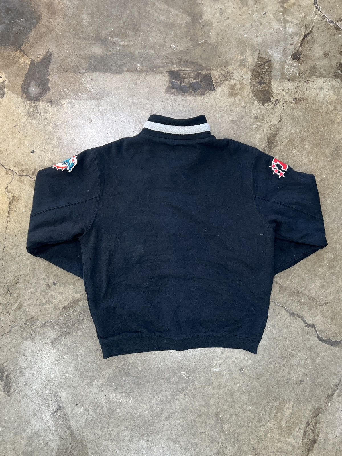 NFL Vintage NFL Pro Line Miami Dolphins Football Fleece Large Size US L / EU 52-54 / 3 - 4 Thumbnail
