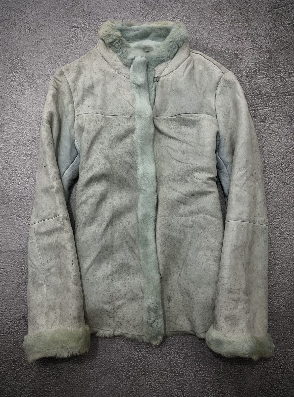 Japanese Brand Japanese Unknow Leather Fur Iner Jacket Size US M / EU 48-50 / 2 - 1 Thumbnail