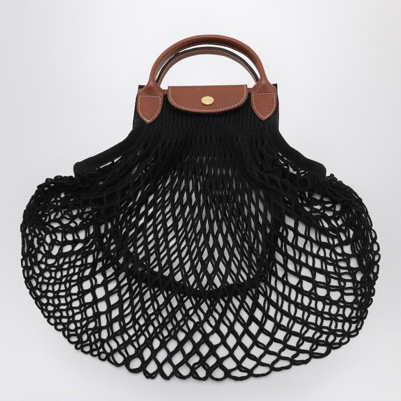 Longchamp Longchamp Black La Pliage Filet Small Size ONE SIZE - 1 Thumbnail