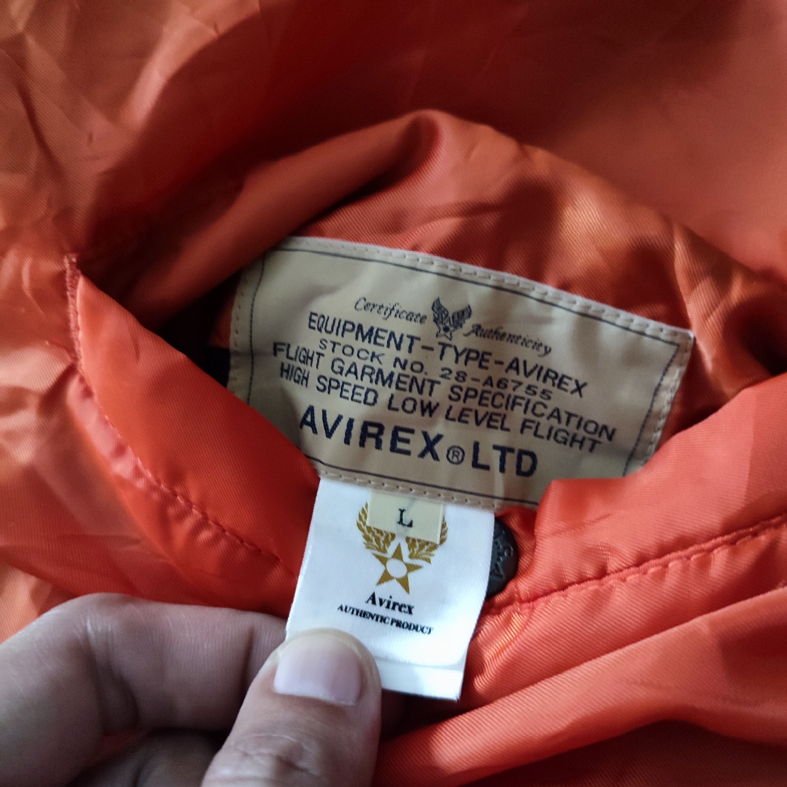 Avirex × Vintage 🔥STEALS🔥Very Rare Vintage Avirex MA-1 Bomber Jacket Size US L / EU 52-54 / 3 - 7 Thumbnail