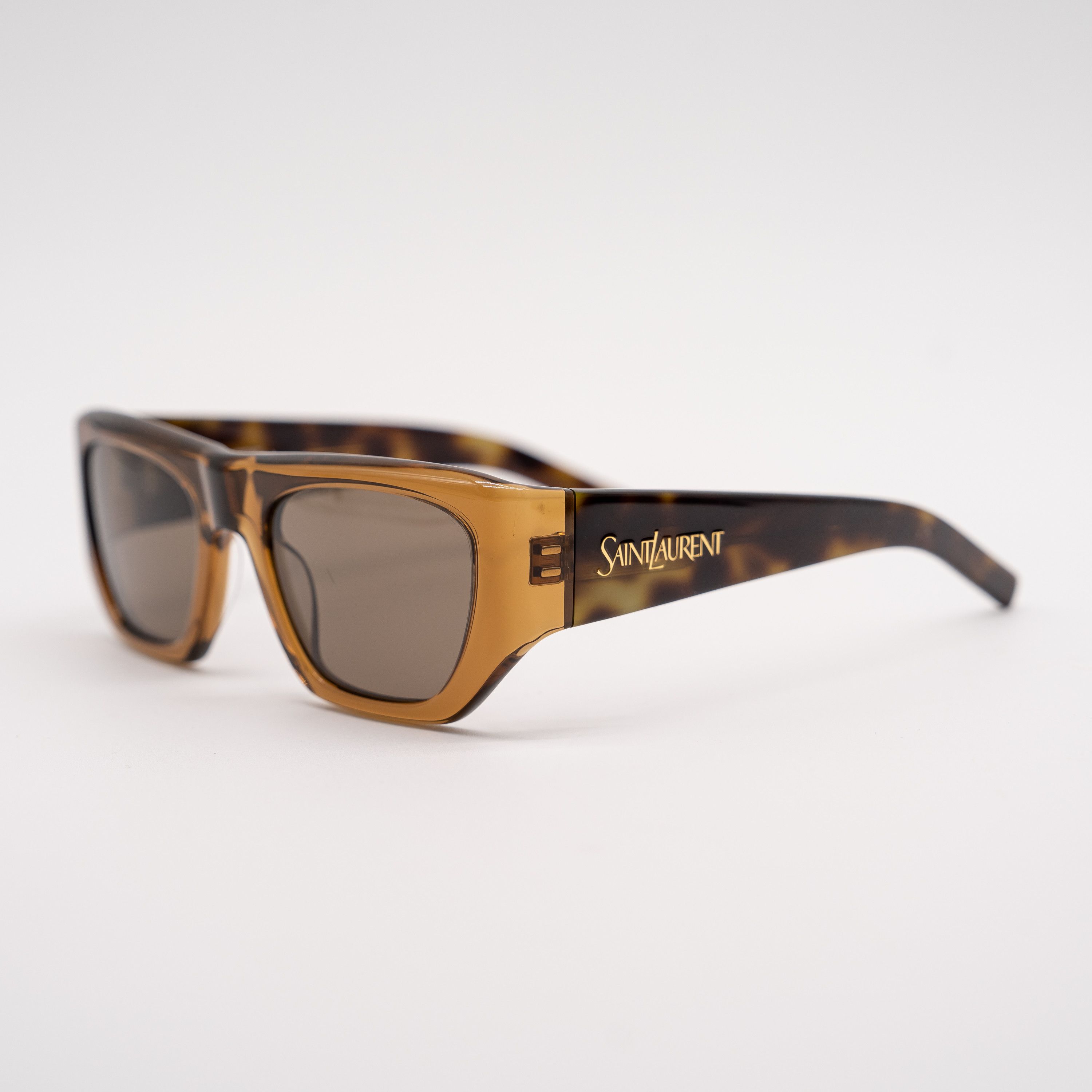 Yves Saint Laurent Yves Saint Laurent SL740 002 Sunglasses Square Tortoiseshell Size ONE SIZE - 1 Thumbnail