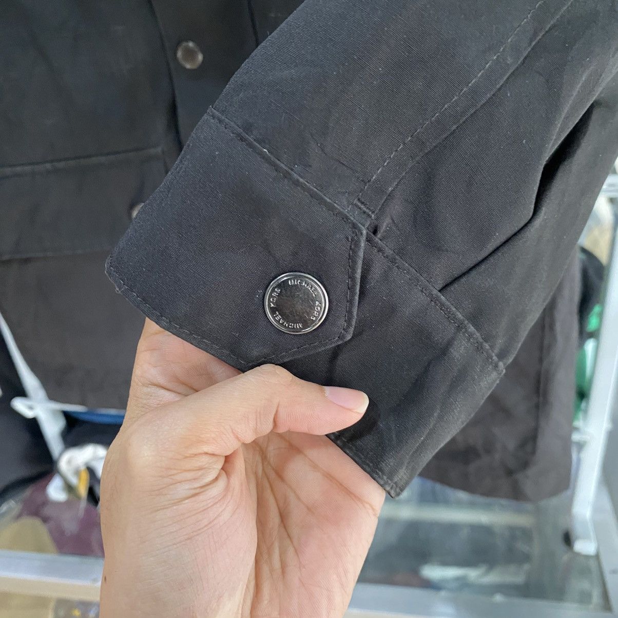 Designer × Michael Kors Michael Kors Designer Mens Black Multi Pocket Jacket Size US M / EU 48-50 / 2 - 6 Thumbnail