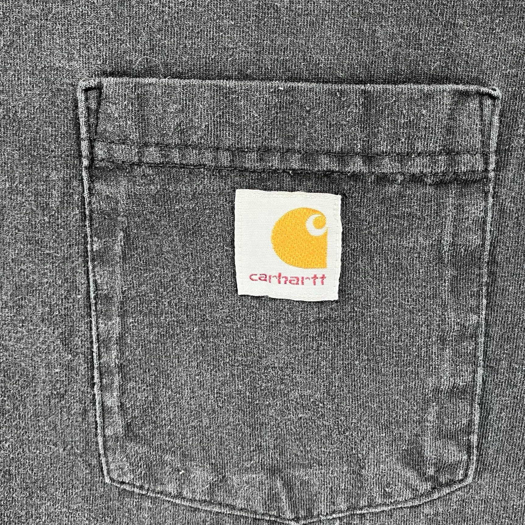 Carhartt Carhartt Mens T-Shirt 2XL Short Sleeve Crew Neck All Cotton Faded Black Logo Solid Classic Outdoor 2019 Size US XXL / EU 58 / 5 - 5 Thumbnail