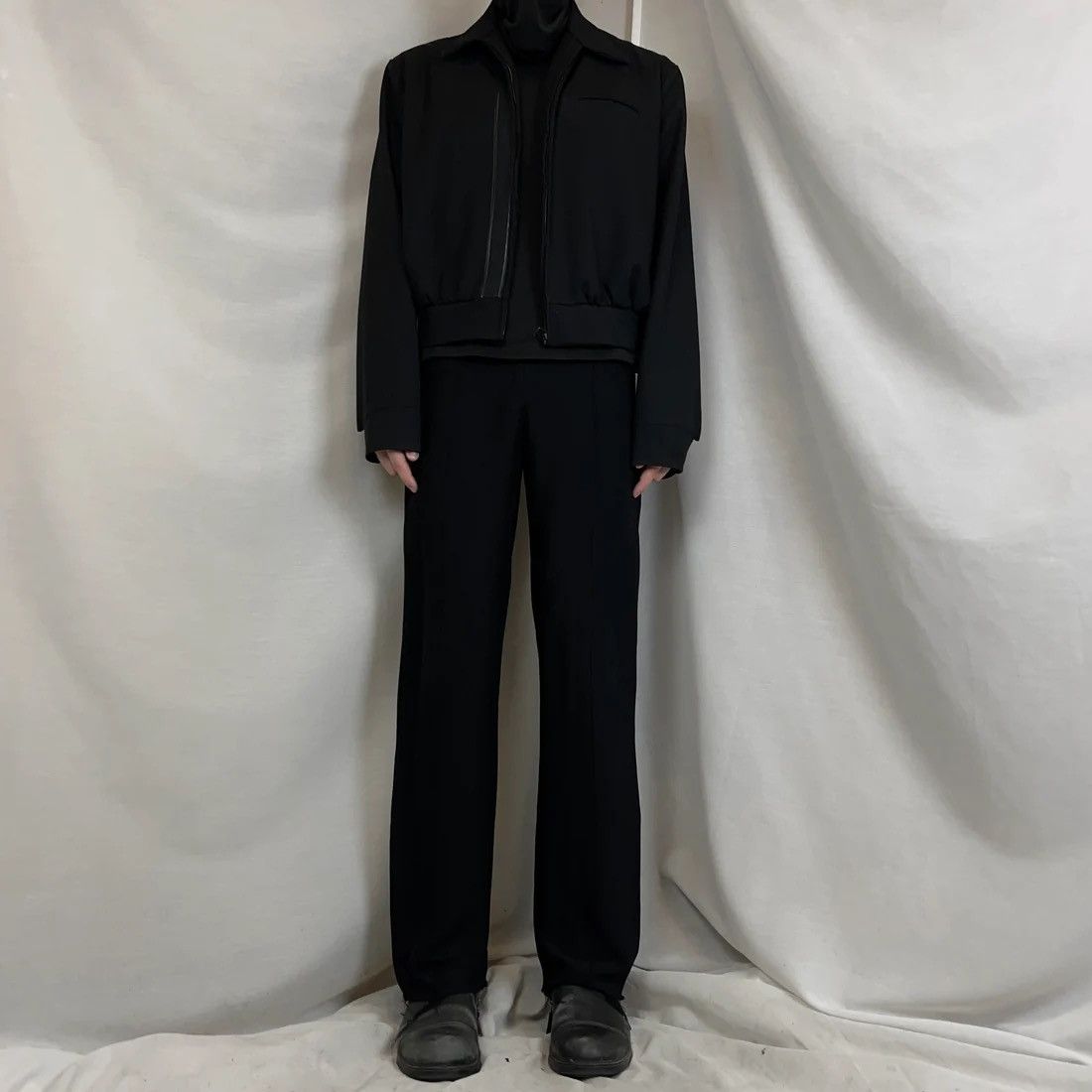 Maison Margiela Maison Martin Margiela Fringe Hem Viscose Trousers - AW05 Size US 29 - 2 Thumbnail
