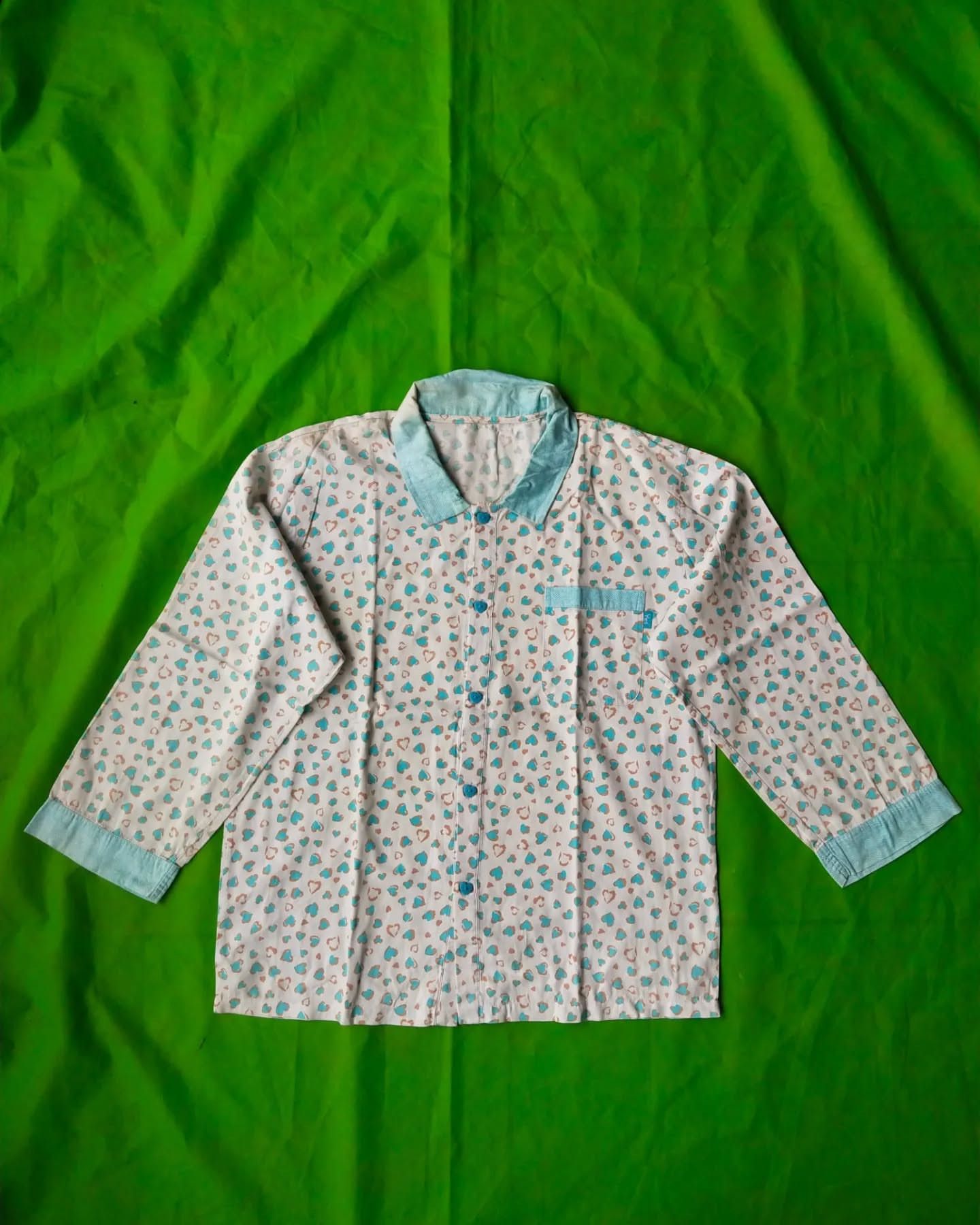 Japanese Brand × Other Yes Japan Brand Cute Girly Pattern Shirt Size XL / US 12-14 / IT 48-50 - 2 Thumbnail
