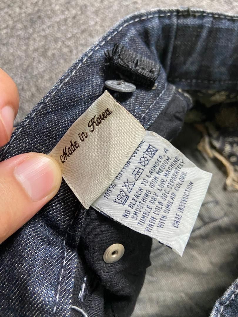 Japanese Brand MOA Denim Brand Zipper Punk Style Tailored Jeans (197) Size US 29 - 5 Thumbnail