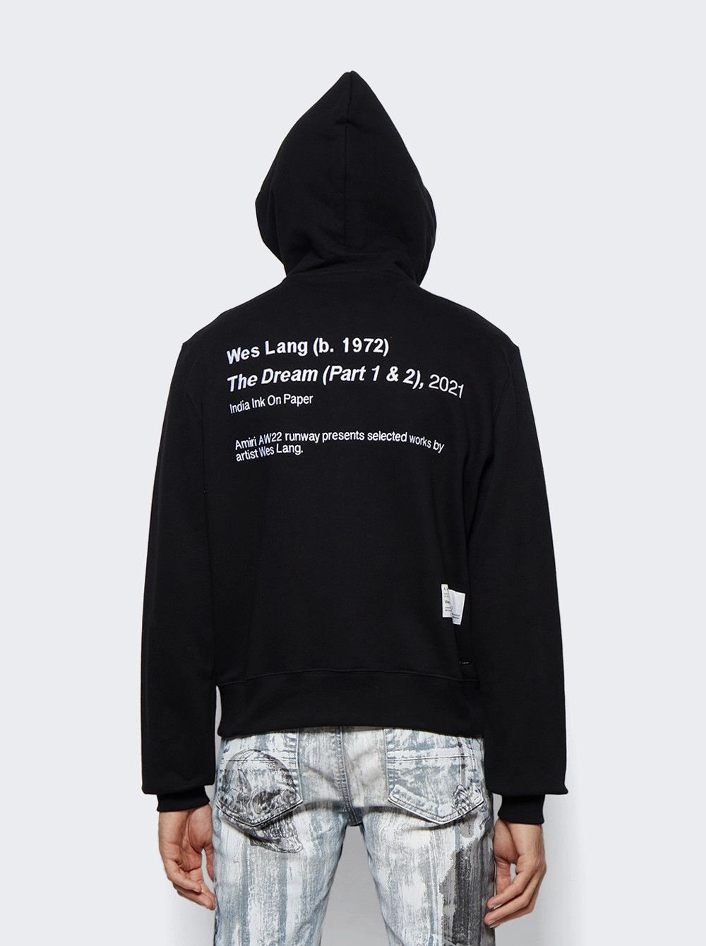 Amiri × Wes Lang o1mle0426 Dream Zip Hoodie in Black Size US S / EU 44-46 / 1 - 5 Thumbnail