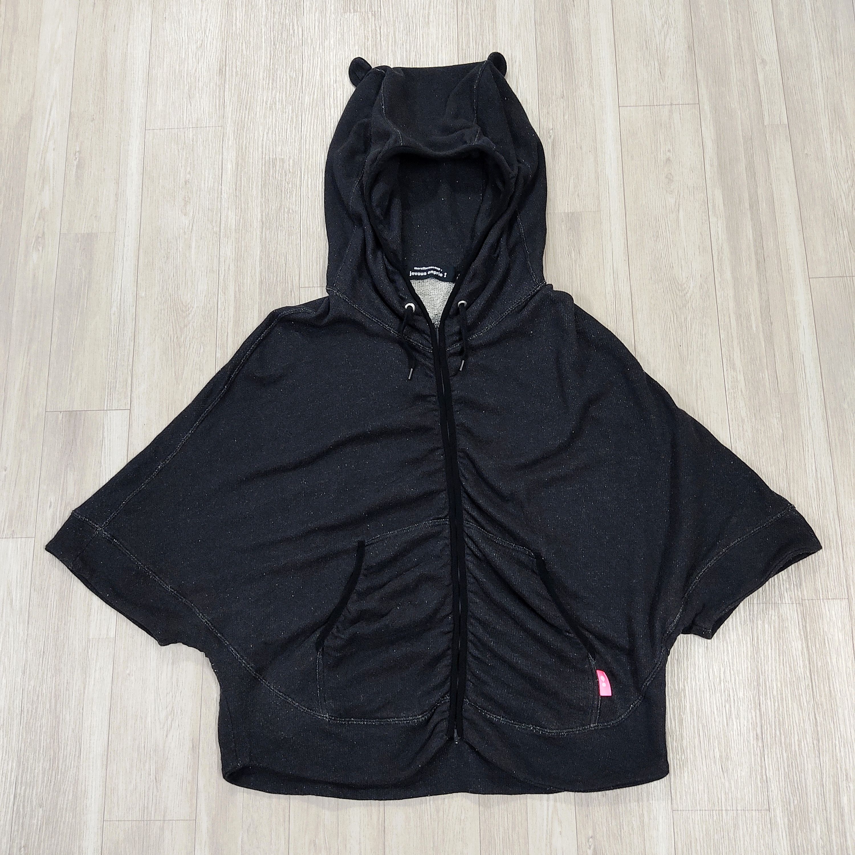 mercibeaucoup Dolman Sleeve Bear Hood Boxy Batwing Sweatshirts Size US S / EU 44-46 / 1 - 2 Thumbnail