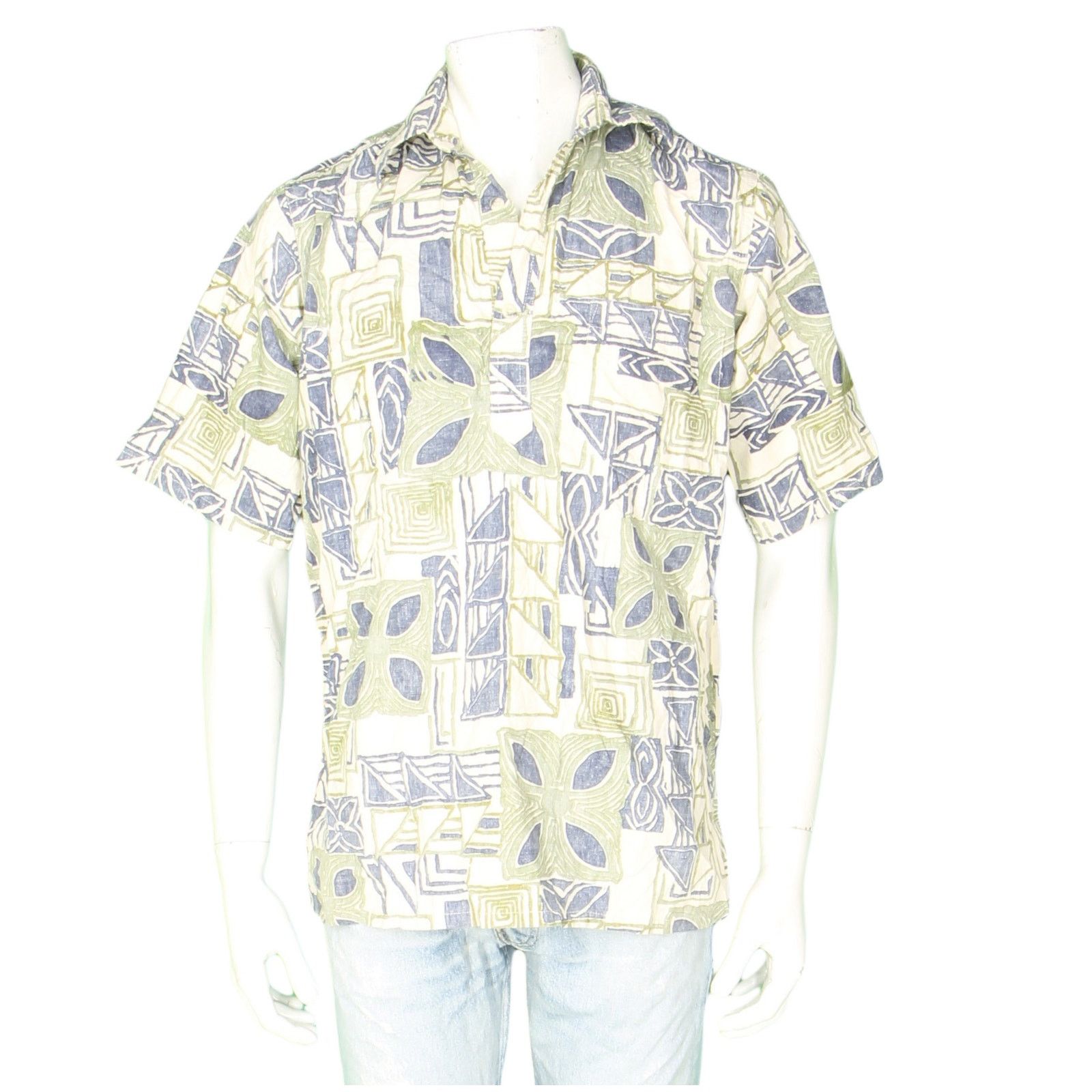 Other Go Barefoot Hawaiian Aloha Tropical Camp USA Made Shirt M Size US M / EU 48-50 / 2 - 2 Thumbnail