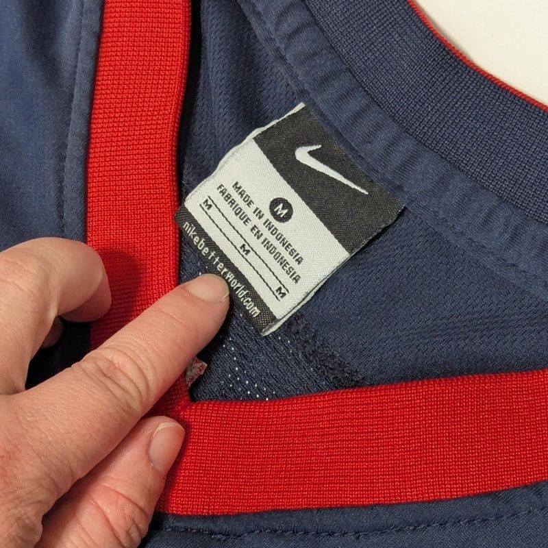 Nike Vintage Nike John Stockton 12 Team USA Dream Team Jersey Red Size US M / EU 48-50 / 2 - 4 Thumbnail